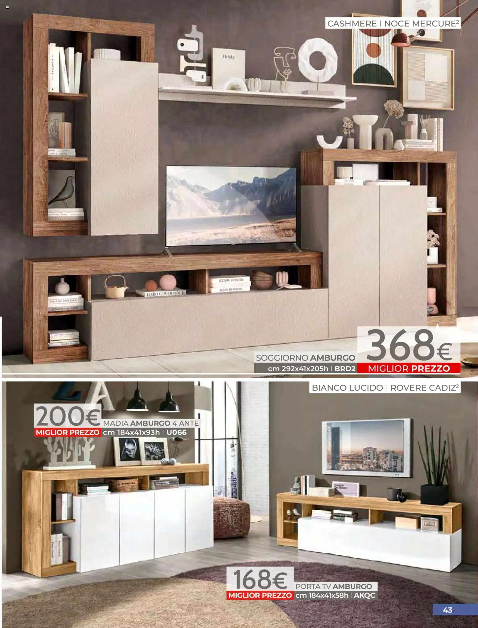 Volantino Mondo Convenienza del 01.04.2026 | Pagina: 45 | Prodotti: TV