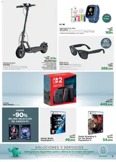 Vista previa El Corte Inglés ofertas válido desde el 27.04.2026 | Página: 9 | Productos: Consola Nintendo, Teléfono, Tablet, Ελιές
