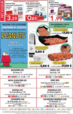 Anteprima del volantino Eurospar volantino valido a partire dal 16/07/2026 | Pagina: 12 | Prodotti: Pesce, Merluzzo, Letto, Ciotola