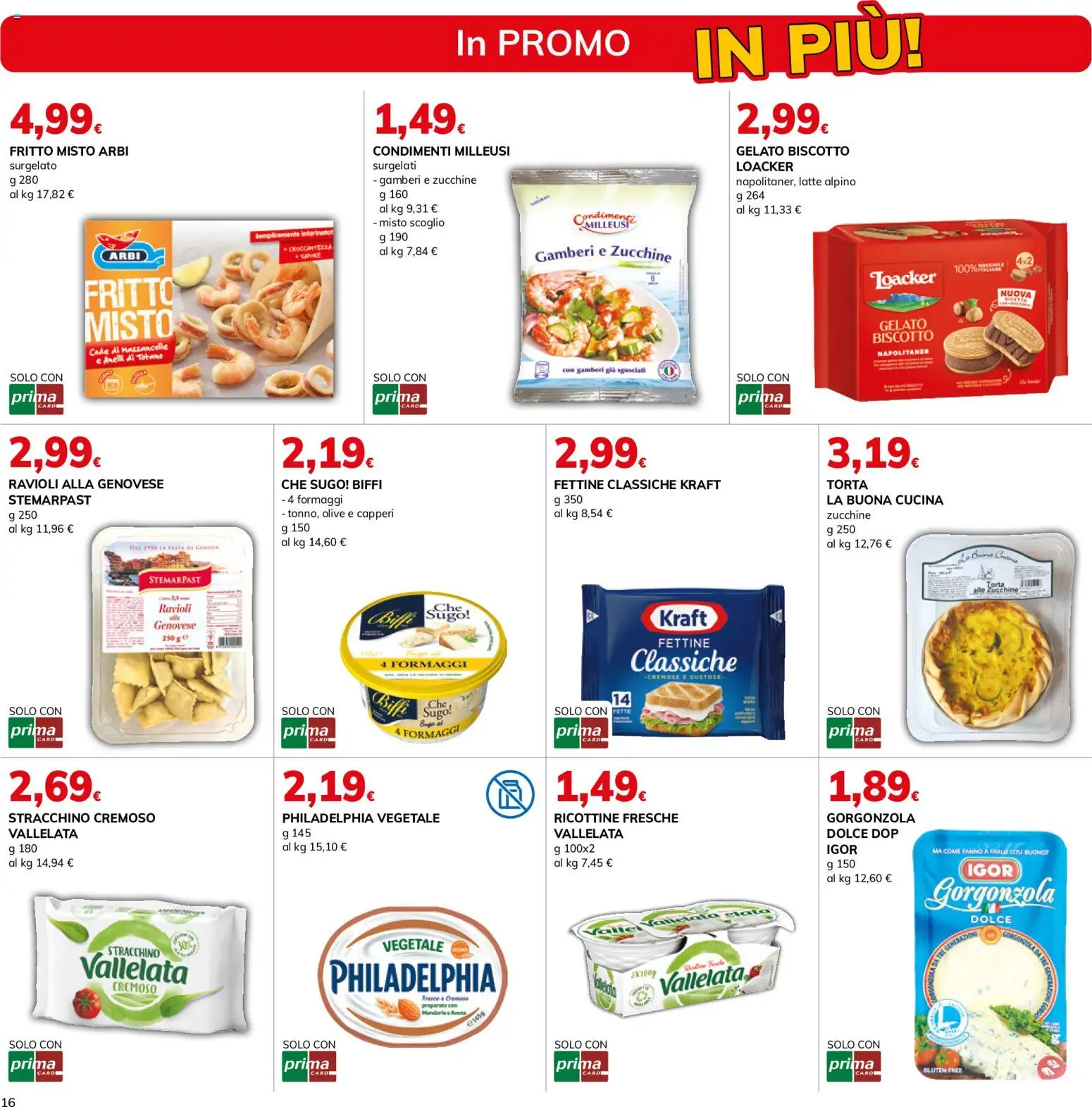 Volantino Basko del 29/09/2026 | Pagina: 16 | Prodotti: Gelato, Mandorla, Latte, Torta