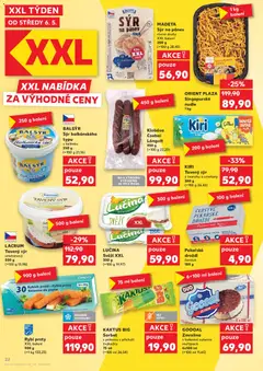 Náhled letáku GOOOAL Zmrzlina, Zmrzlina v kakaové sušence multipack 6x100 ml od 06.05.2026 | Strana: 22