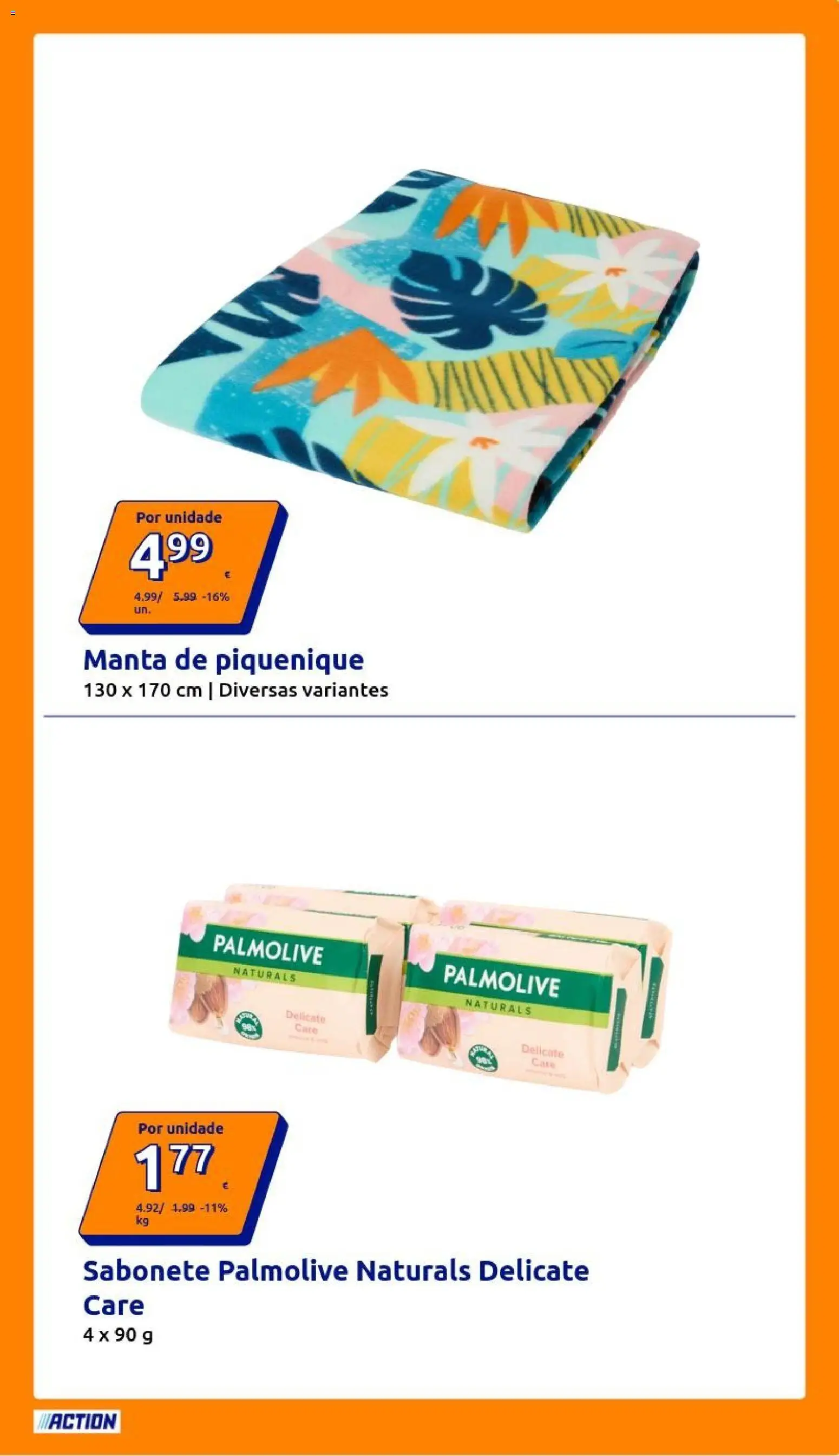 Action folheto │ válido de 12/08/2026 | Página: 15 | Produtos: Sabonete, Manta