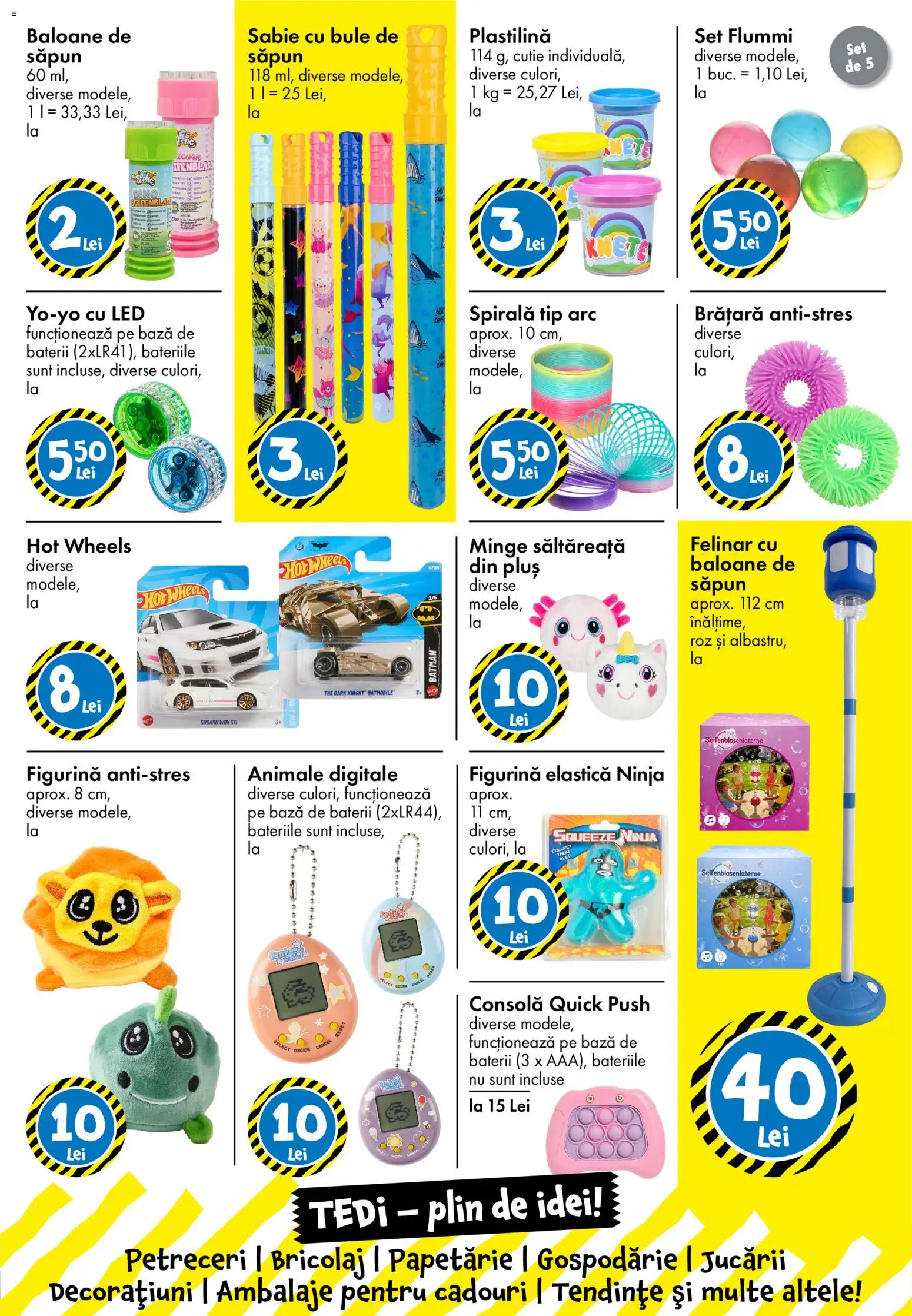 Noul catalog TEDi – valabil de la 14.08.2026 | Pagină: 17 | Produse: LED, Felinar, Baterii, Tip