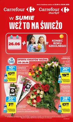 Pogląd oferty "Carrefour gazetka - Weź to na świeżo" - ważna od 22.06.2026