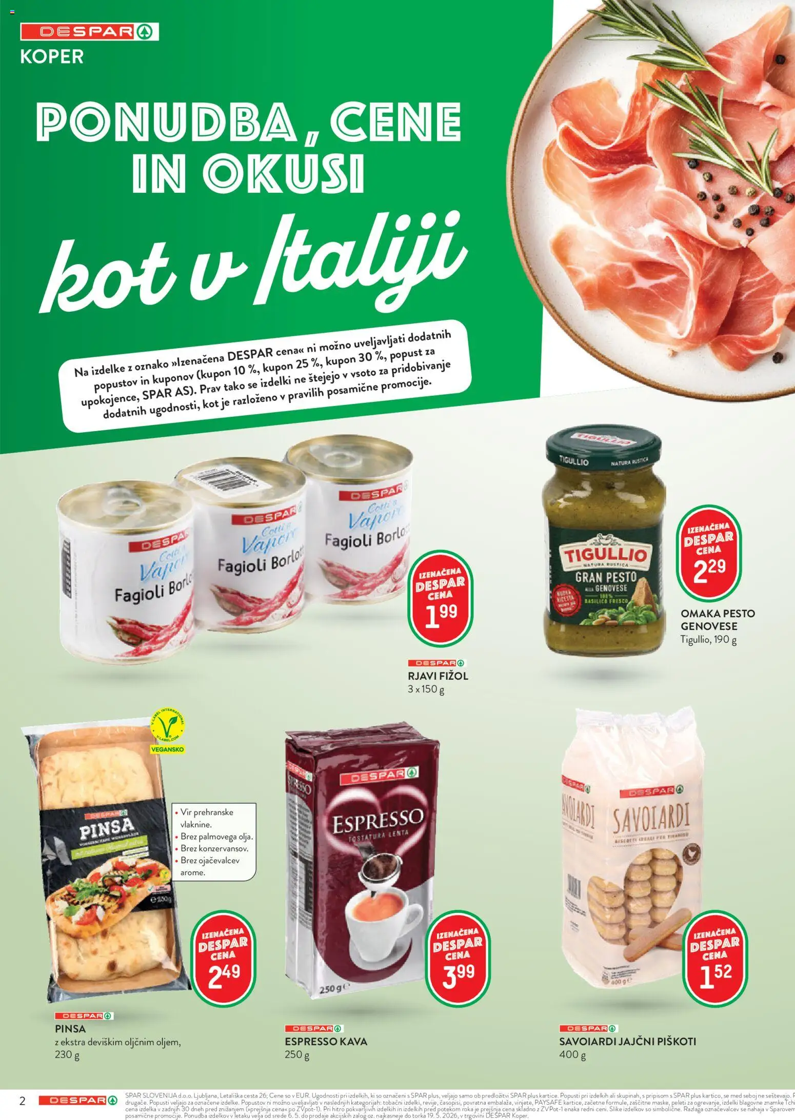 Novi Spar katalog ponudbe – veljaven od 06.05.2026 | Stran: 2