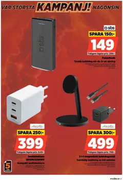 Power erbjudanden - Förhandsvisning av reklamblad från butik Power aktuell från 03/08/2026 | Sida: 127 | Produkter: Smartphone, Powerbank