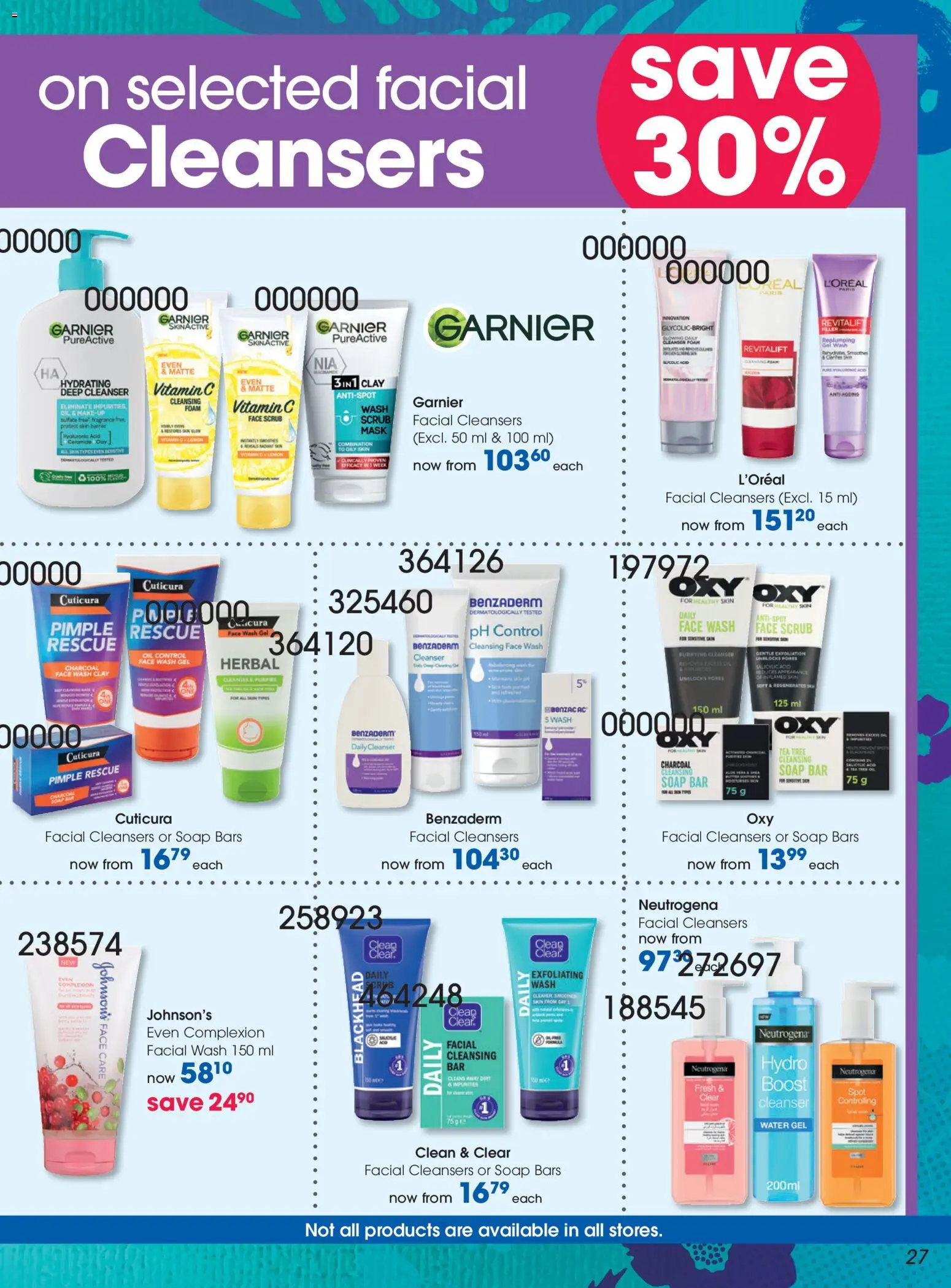 New Clicks catalogue – valid from 21.05.2026 | Page: 27 | Products: Soap, Water, Lemon, Scrub