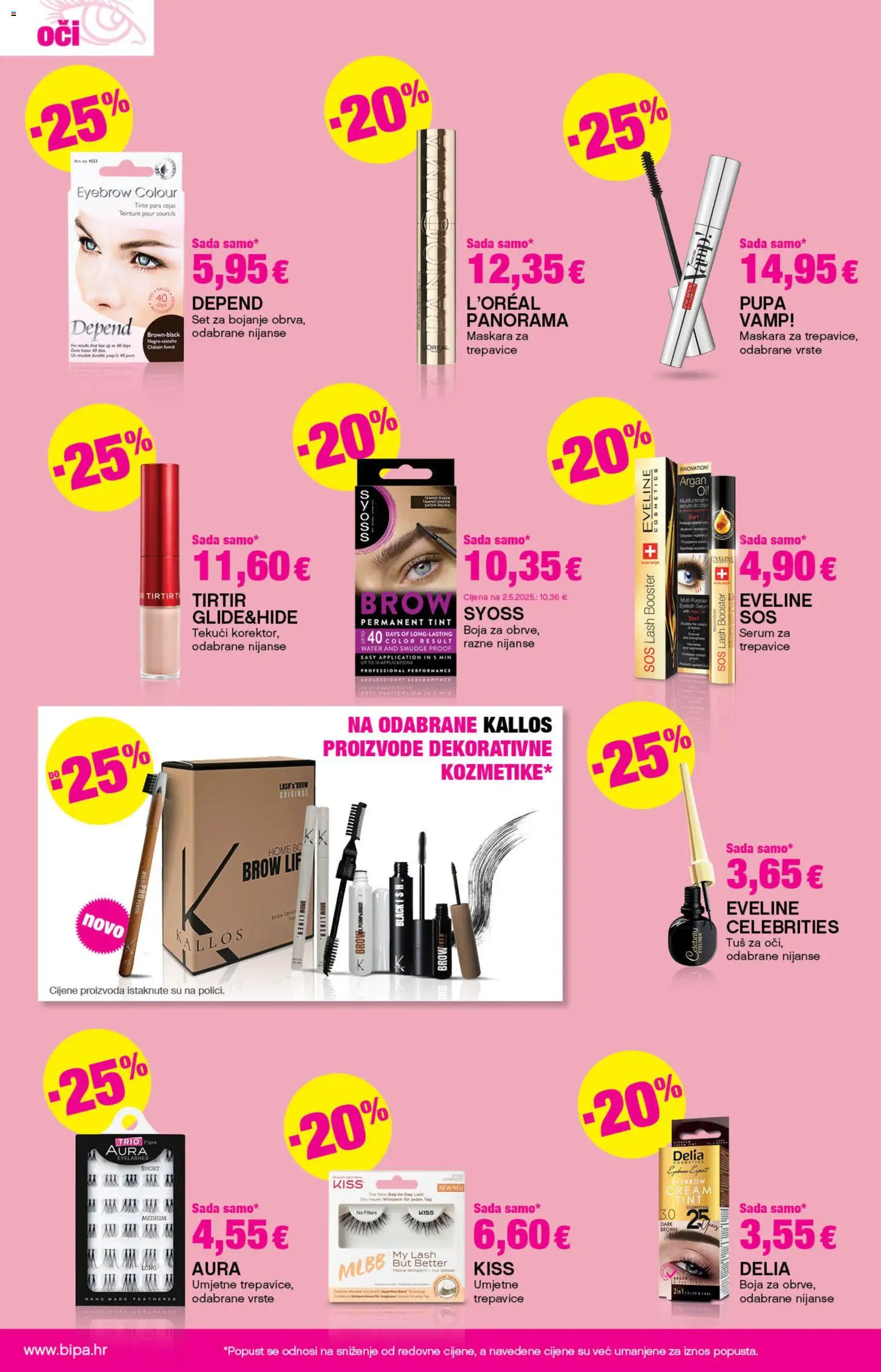 Bipa katalog | vrijedi od 28.05.2026 | Stranica: 4 | Proizvodi: Tuš, Concealer, Maskara