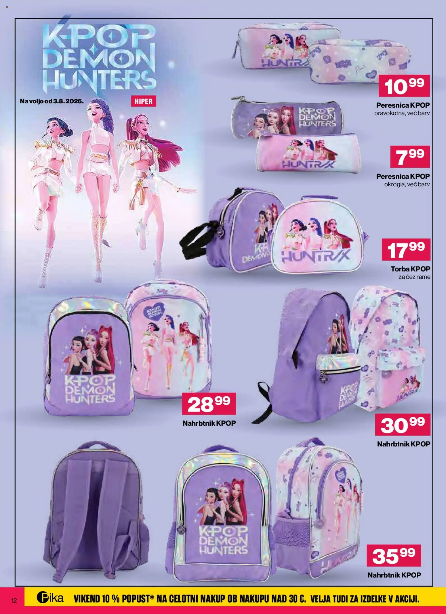 Novi Mercator katalog ponudbe – veljaven od 29.07.2026 | Stran: 12