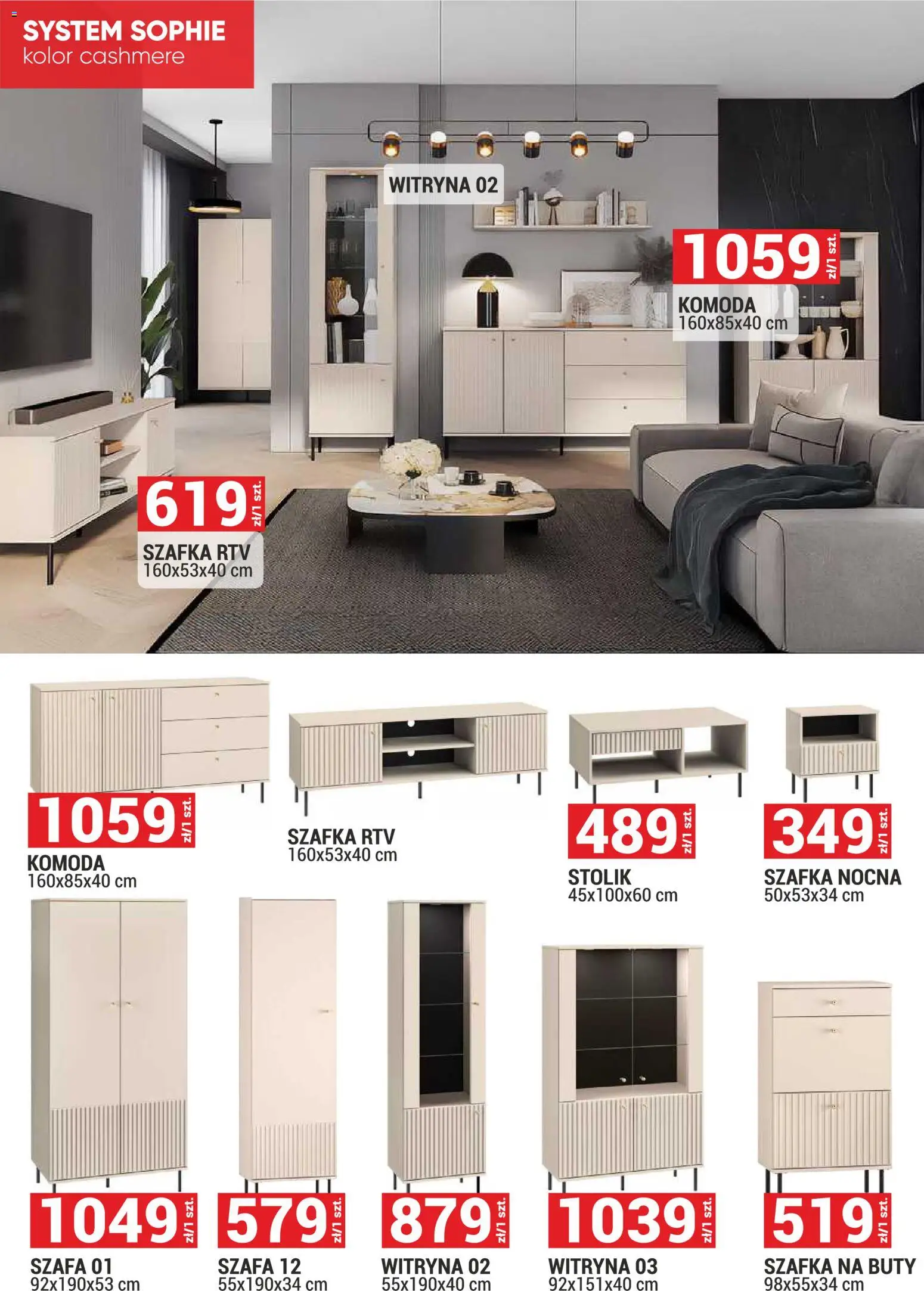 Merkury Market gazetka - Meble, Wypoczynki, Materace od 01.09.2026 | Strona: 22 | Produkty: Buty, Szafa, Komoda, Szafka nocna