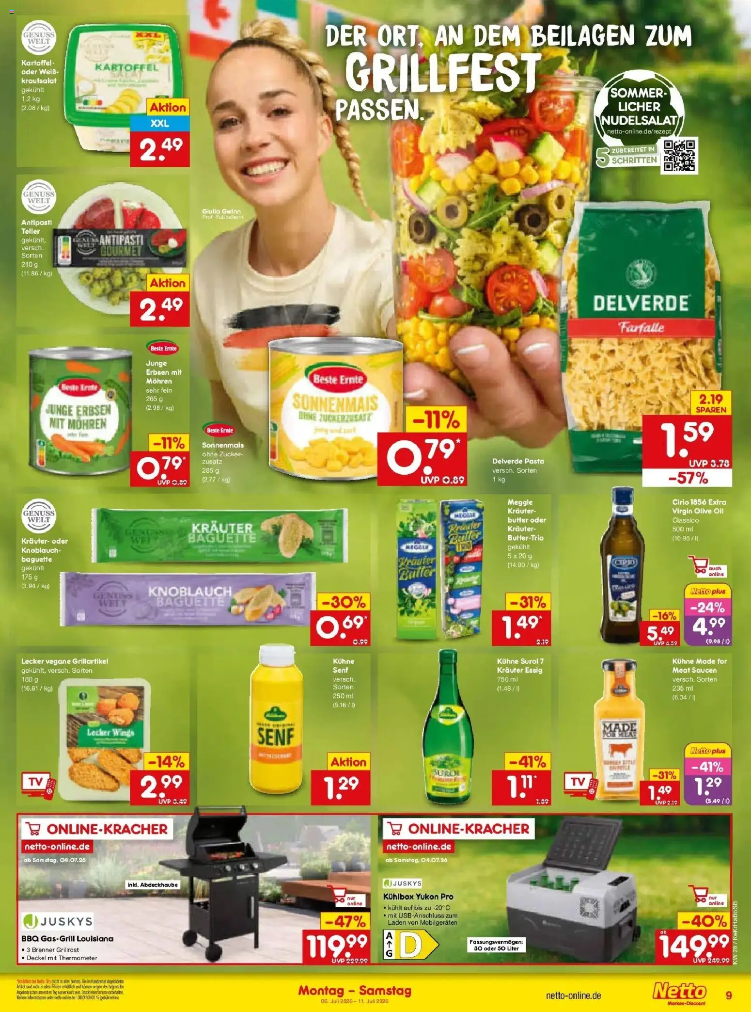 Netto Marken-Discount - Netto: Wochenangebote – gültig ab 05.07.2026 | Seite: 13 | Produkte: Thermometer, Butter, Baguette, Knoblauch