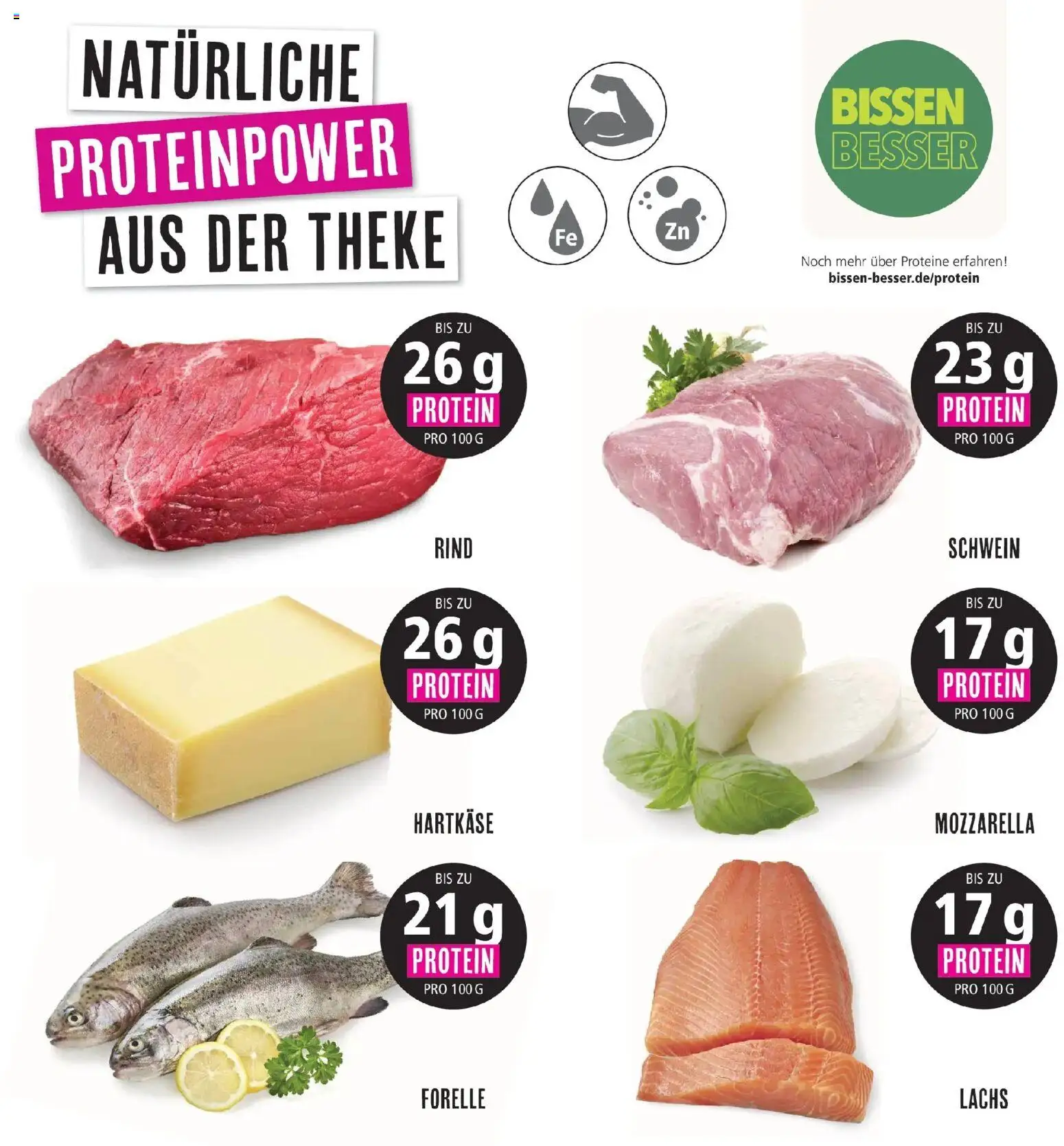 Marktkauf Prospekt Schorndorf (ab 17.08.2026) » Angebote online | Seite: 15 | Produkte: Theke, Mozzarella, Lachs