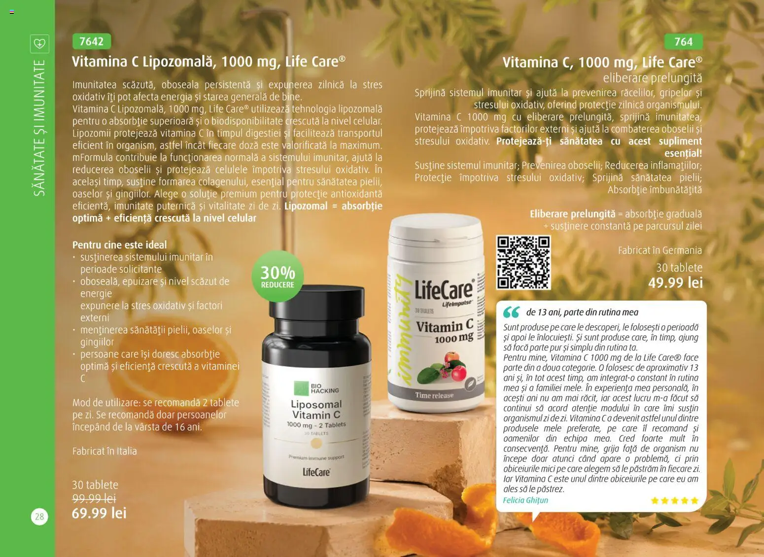 Noul catalog Life Care – valabil de la 01.10.2026 | Pagină: 30 | Produse: Premium, Mici