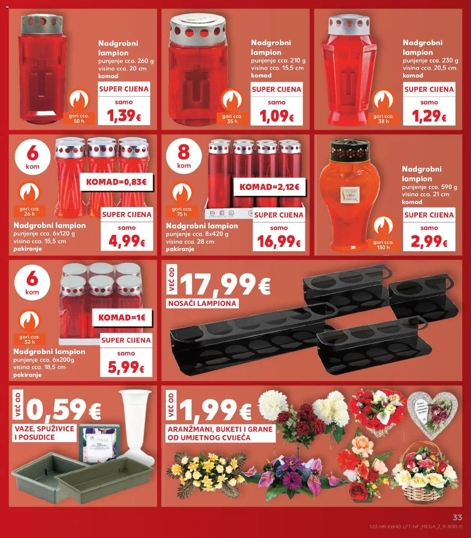Kaufland katalog | vrijedi od 30.09.2026 | Stranica: 33 | Proizvodi: Lampion