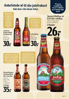 Føtex - Mad til festlige højtider gyldig fra 15/09/2026 | Side: 11 | Produkter: Øl, Brun farin, Tørret frugt, Søm