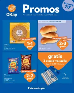 OKay publicité - Voorbeeld van een folder van OKay, geldig van 26/08/2026