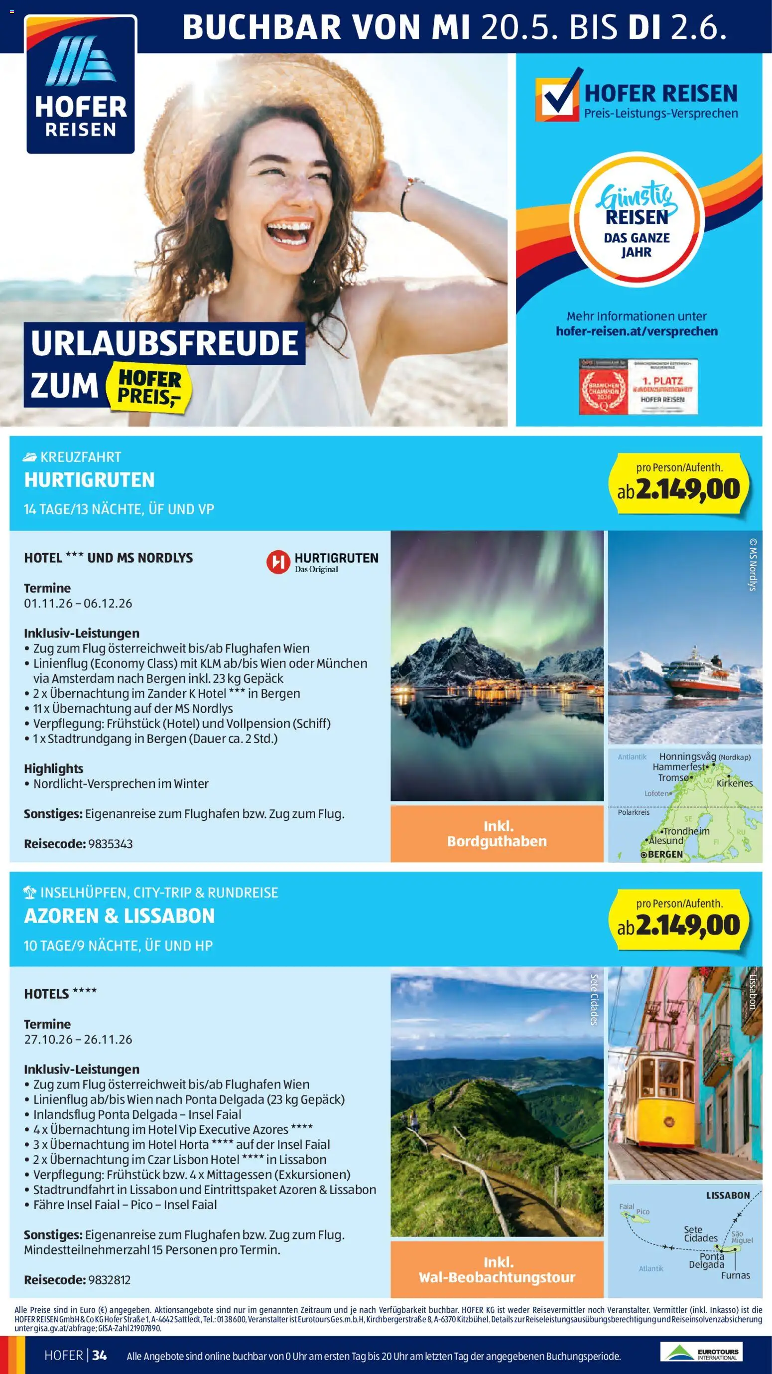 Hofer Flugblatt gültig ab 22.05.2026 | Seite: 40 | Produkte: Uhr