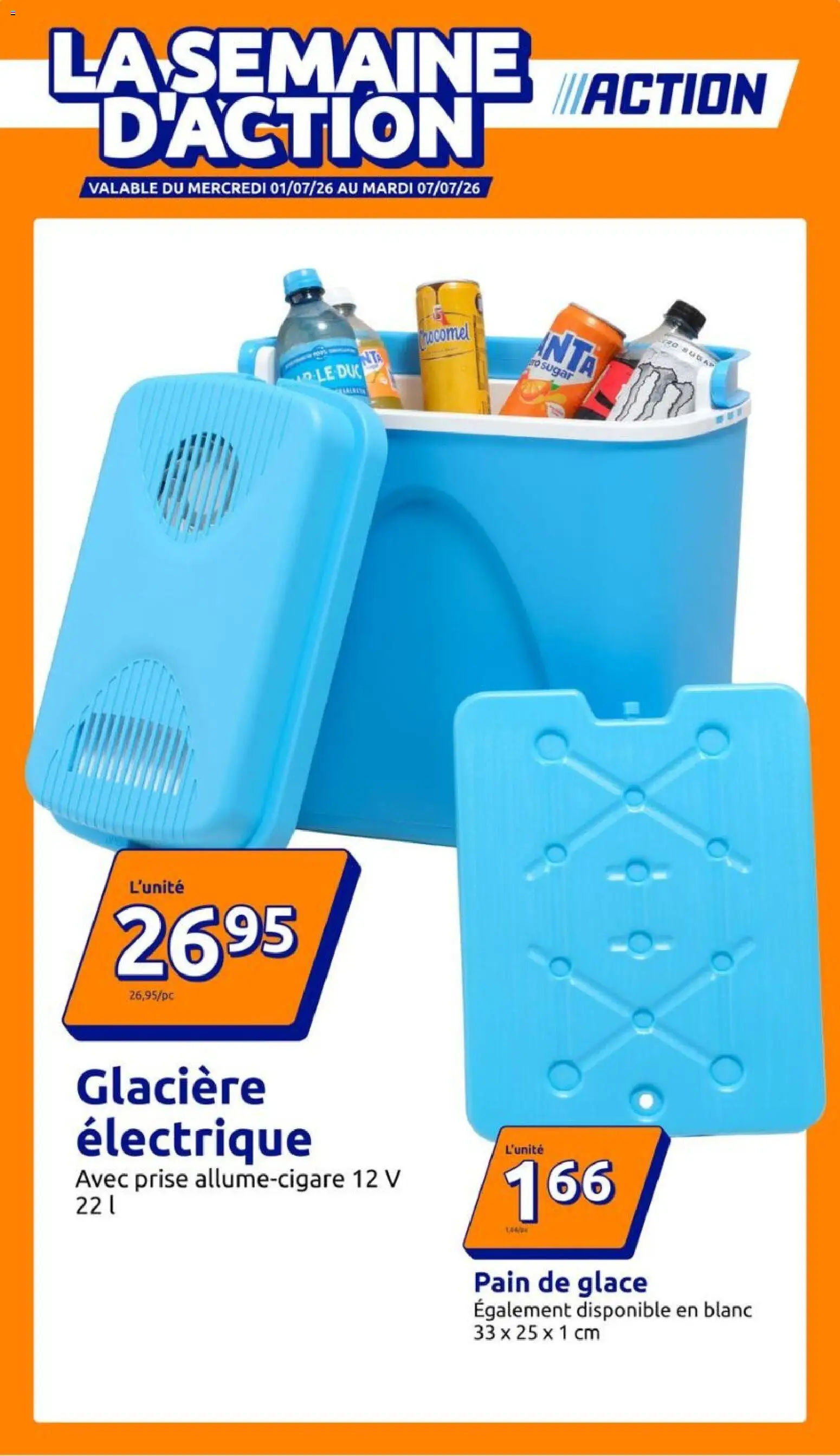 {H1} | Page: 1 | Produits: Glacière électrique, Glacière, Prise, Pain