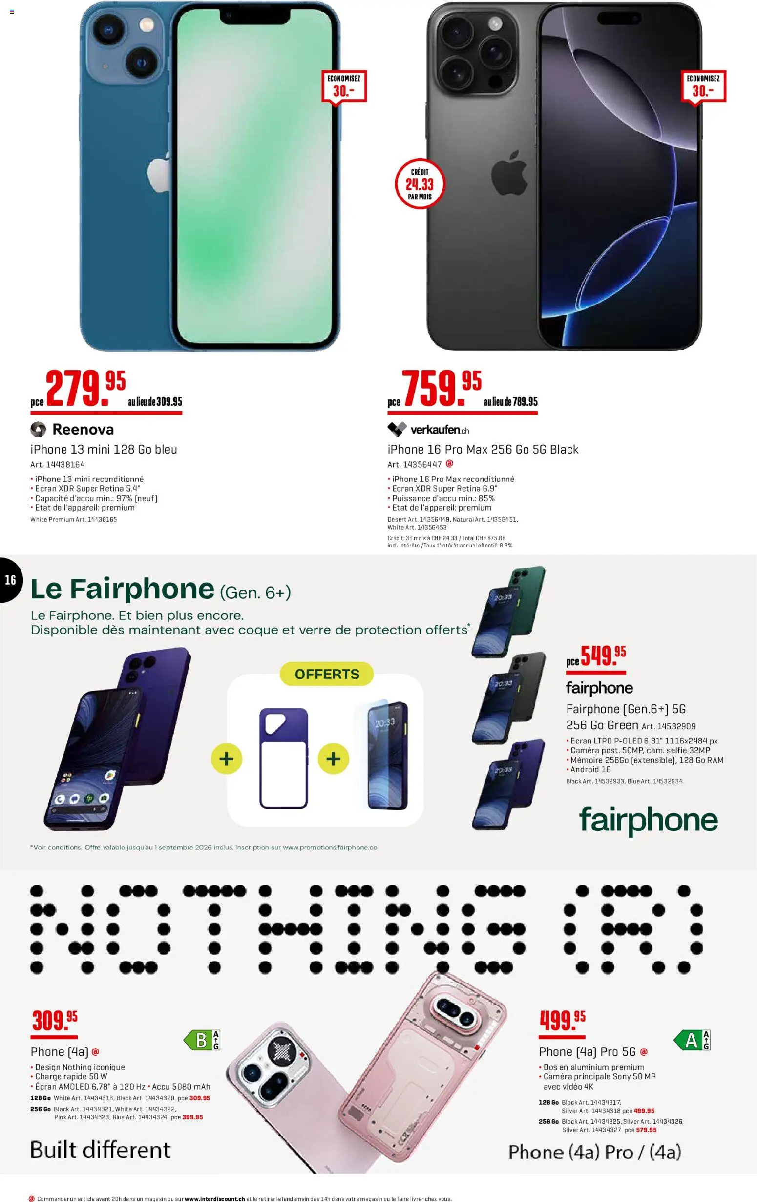 Interdiscount aktionen FR – gültig ab 31.08.2026 | Seite: 16