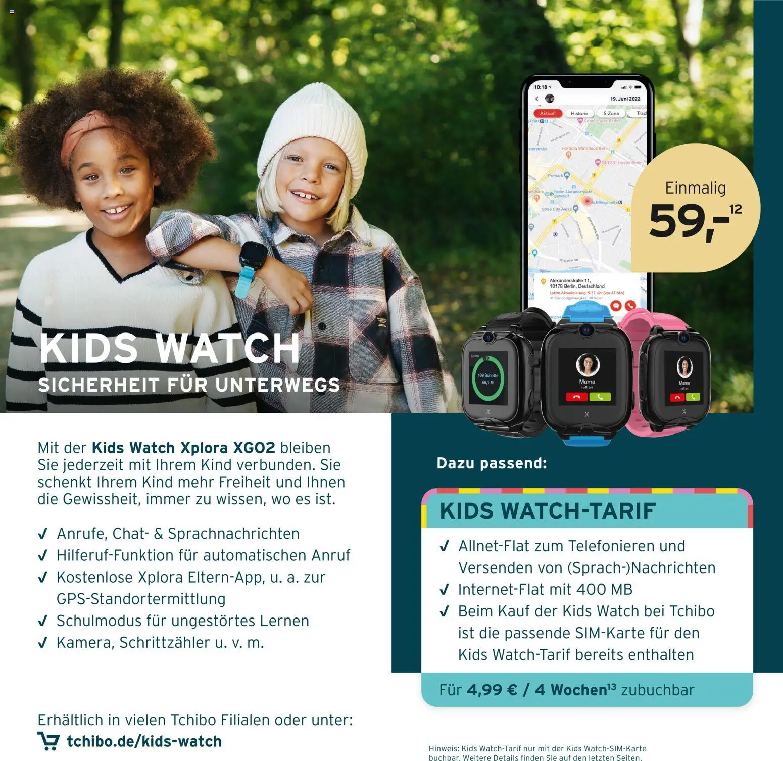 Prospekt Tchibo MOBIL Flyer – gültig ab 05.10.2026 | Seite: 6 | Produkte: Uhr