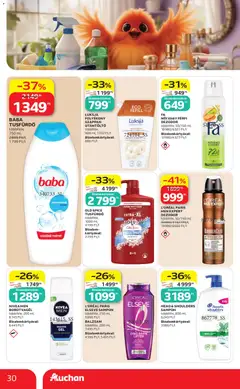 Auchan akciós újság - amely érvényes a következő dátumtól: 18.06.2026 | Oldal: 30