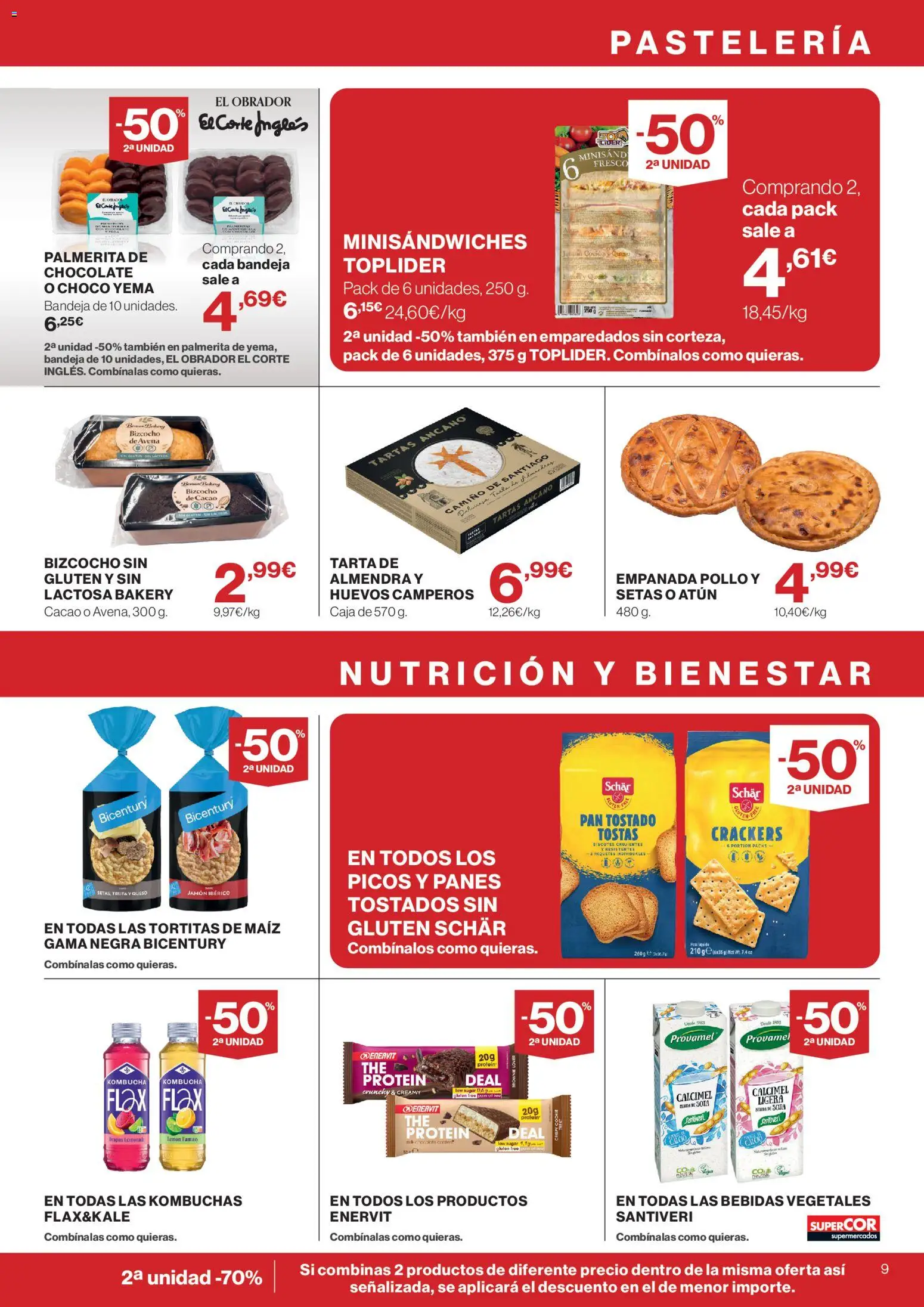 Supercor folleto │ válido desde el 16/07/2026 | Página: 9 | Productos: Huevos, Jamón ibérico, Chocolate, Caja