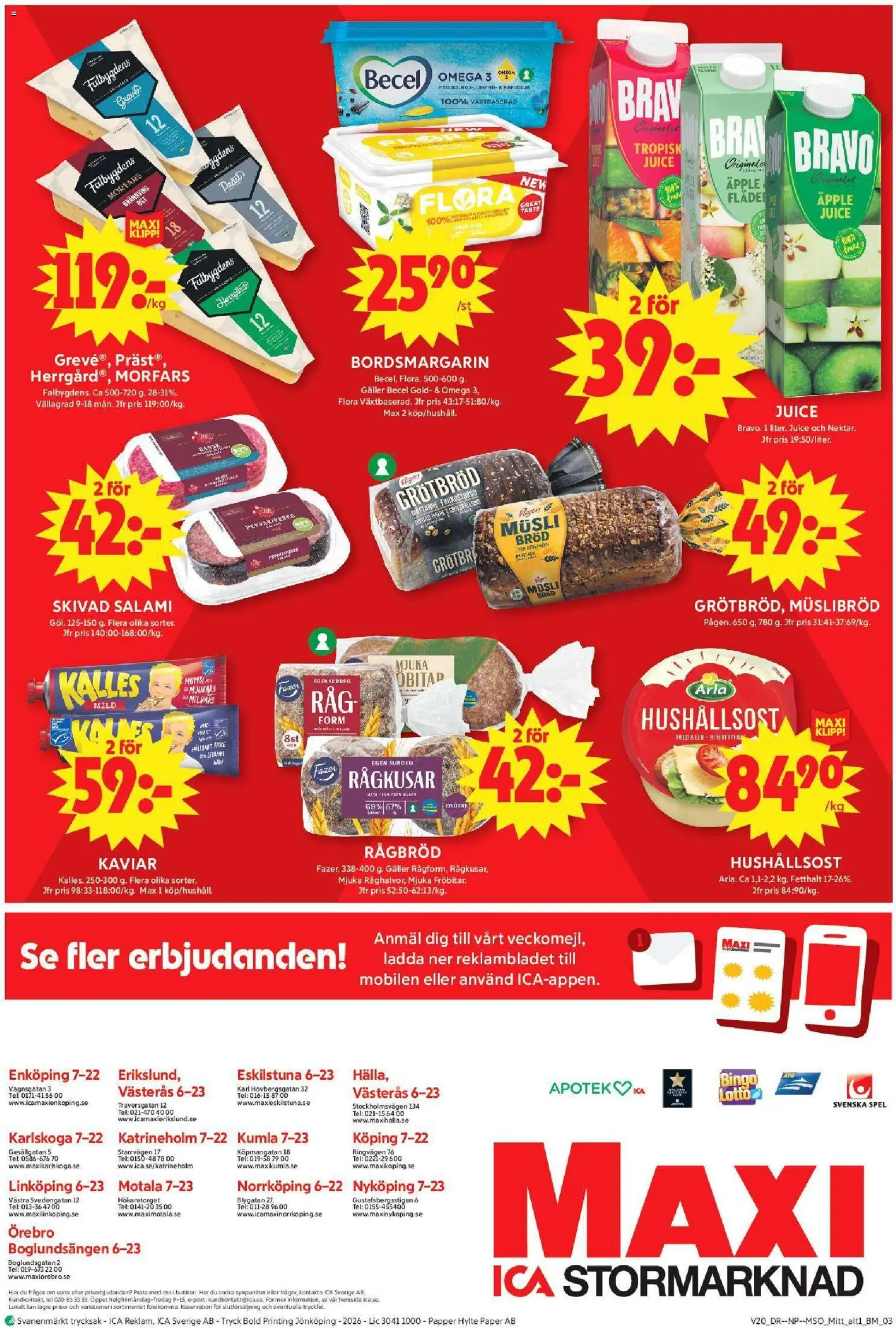 ICA Maxi reklamblad aktuell från 11.05.2026 | Sida: 16