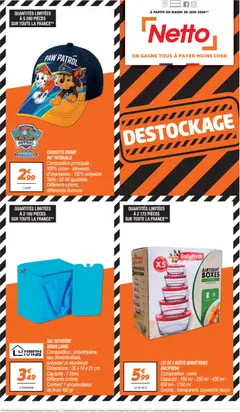 Netto - Prévisualisation de Netto - Destockage juillet valide à partir de 30/06/2026