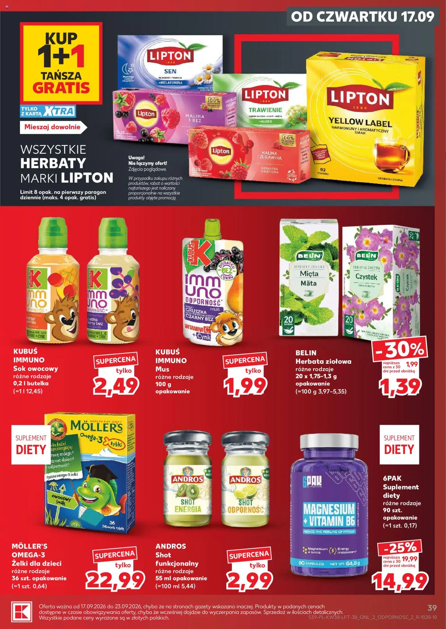 Kaufland gazetka od 17.09.2026 | Strona: 39