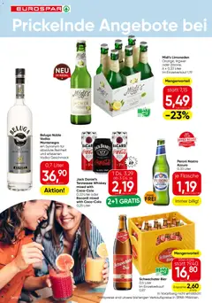 Eurospar Flugblatt ab 23.04.2026 gültig | Seite: 8 | Produkte: Whiskey, Regal, Bier