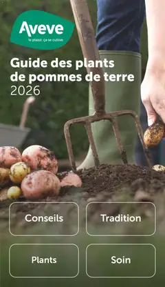 Aveve Guide des plants de pommes de terre - Voorbeeld van een folder van Aveve, geldig van 09/02/2026