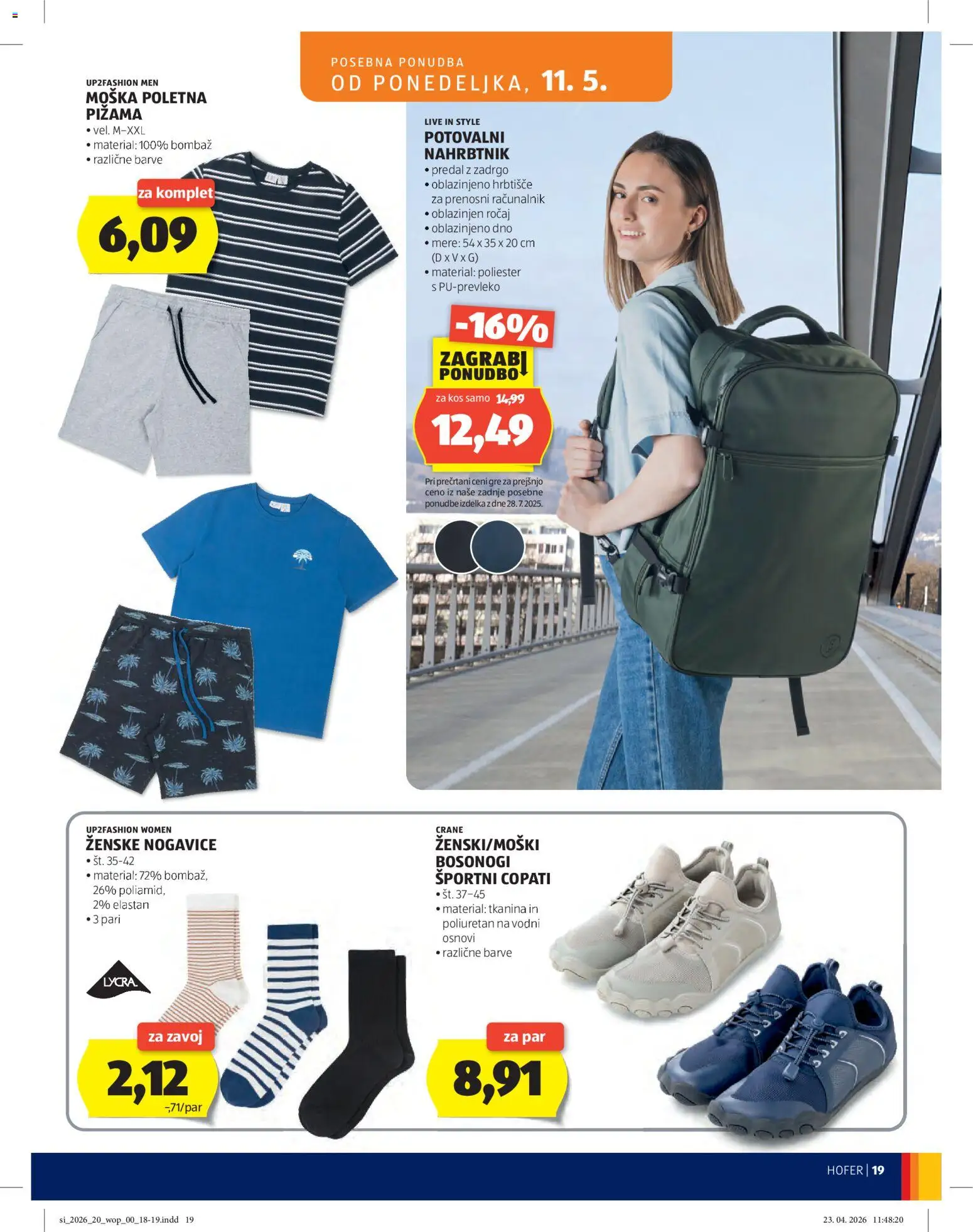 Hofer SI katalog | vrijedi od 06.05.2026 | Stranica: 19
