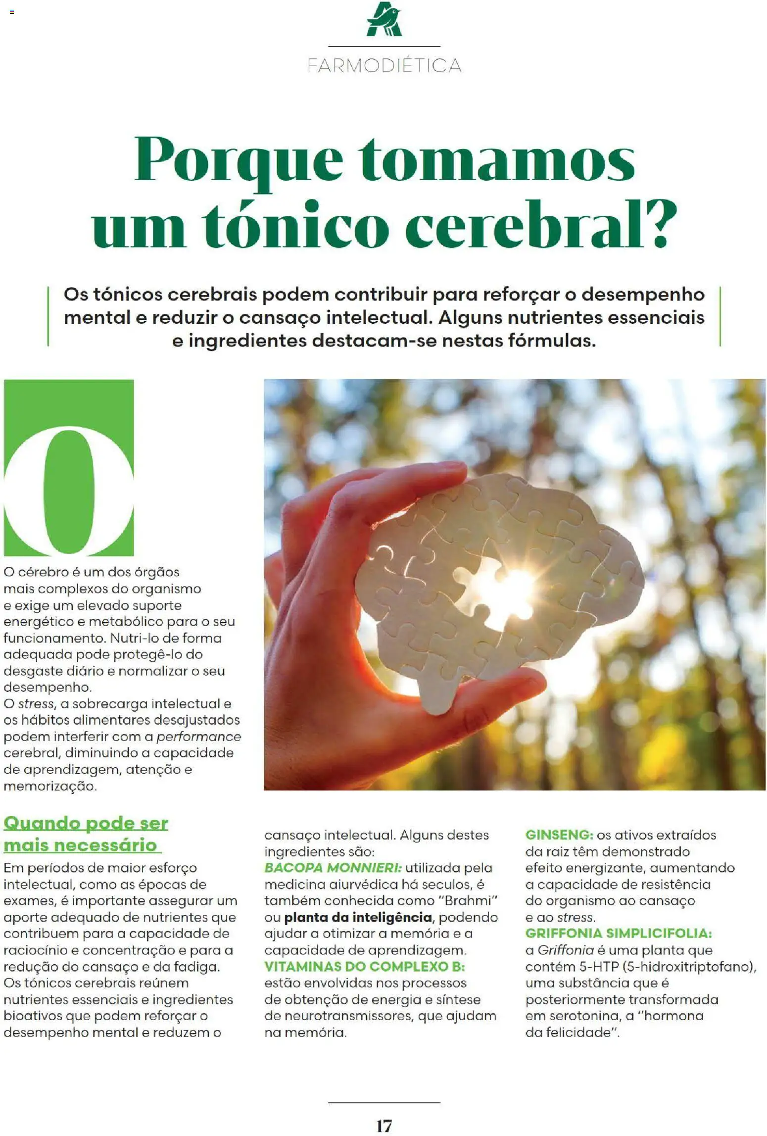 Auchan Revista Longevidade e Especial Bebe │ válido de 02/09/2026 | Página: 17 | Produtos: Ingredientes