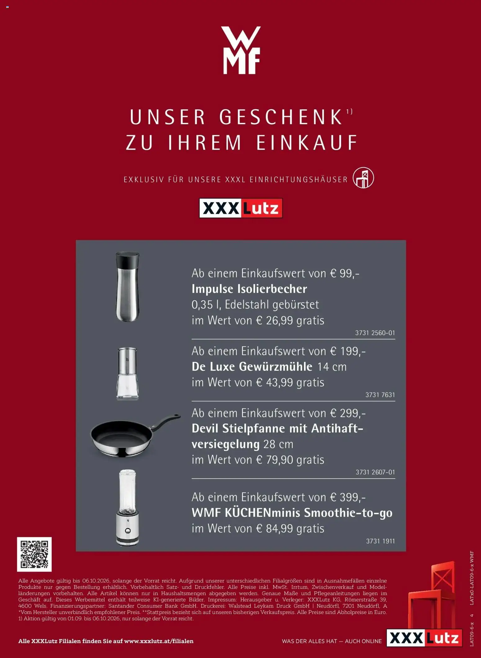 XXXLutz WMF von 01.09.2026 - Aktuelle Angebote | Seite: 4