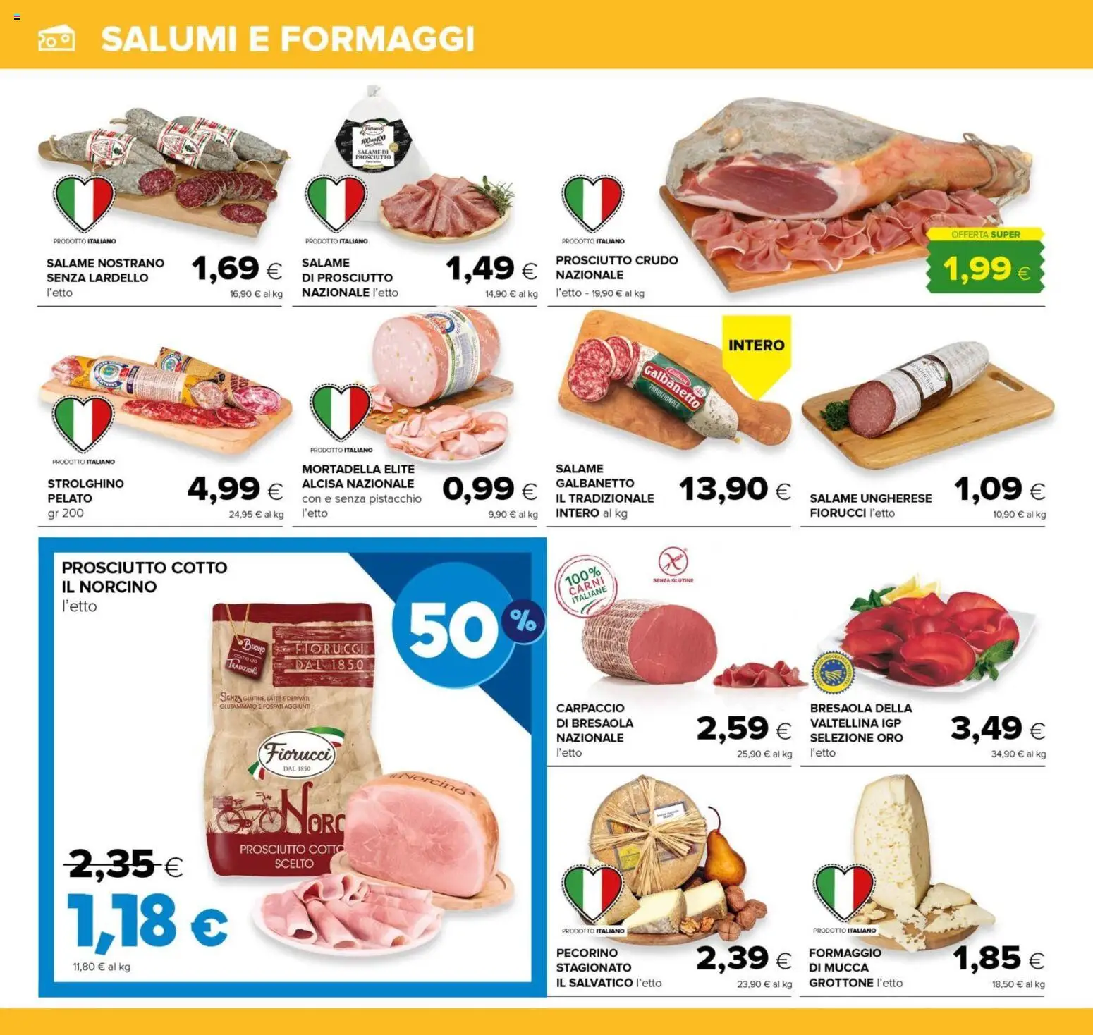 Volantino Oasi del 20.05.2026 | Pagina: 12 | Prodotti: Prosciutto Cotto, Salame, Bresaola, Mortadella