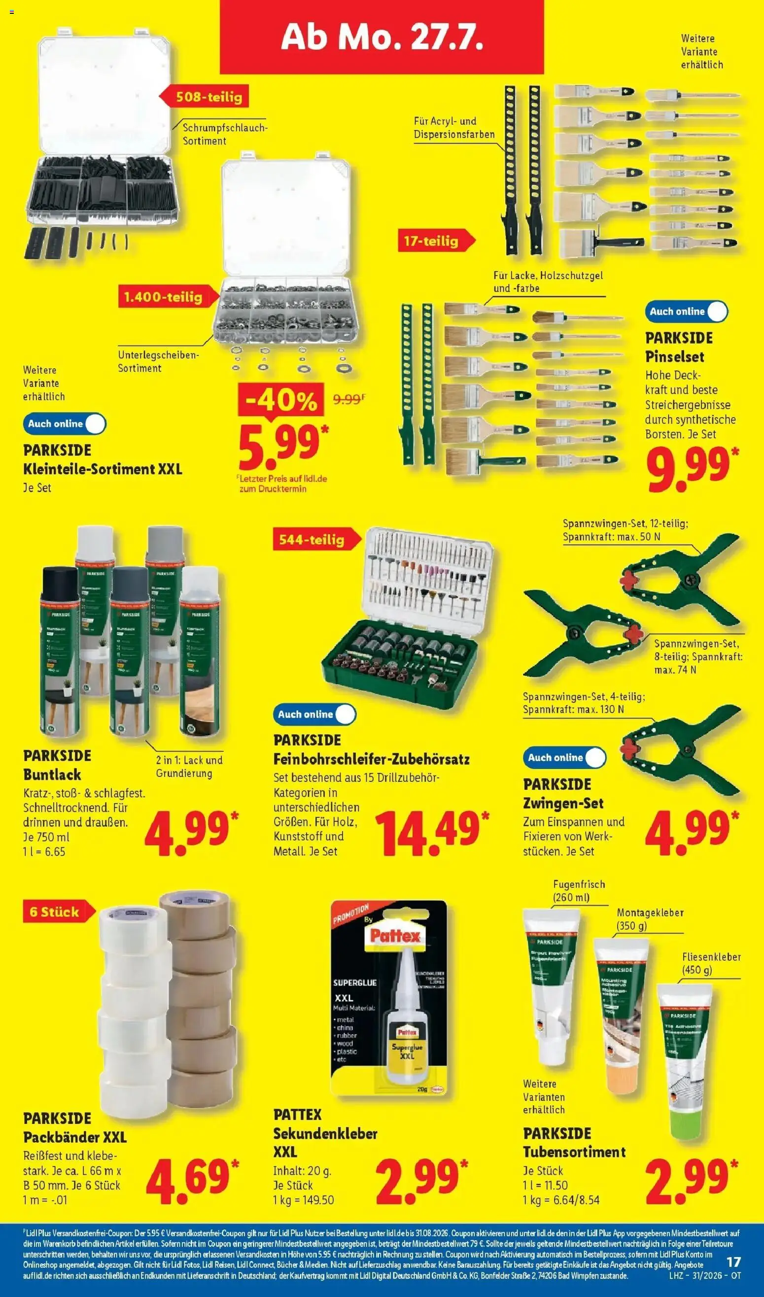 Lidl Prospekt Senftenberg – gültig ab 27.07.2026 | Seite: 33 | Produkte: Bad
