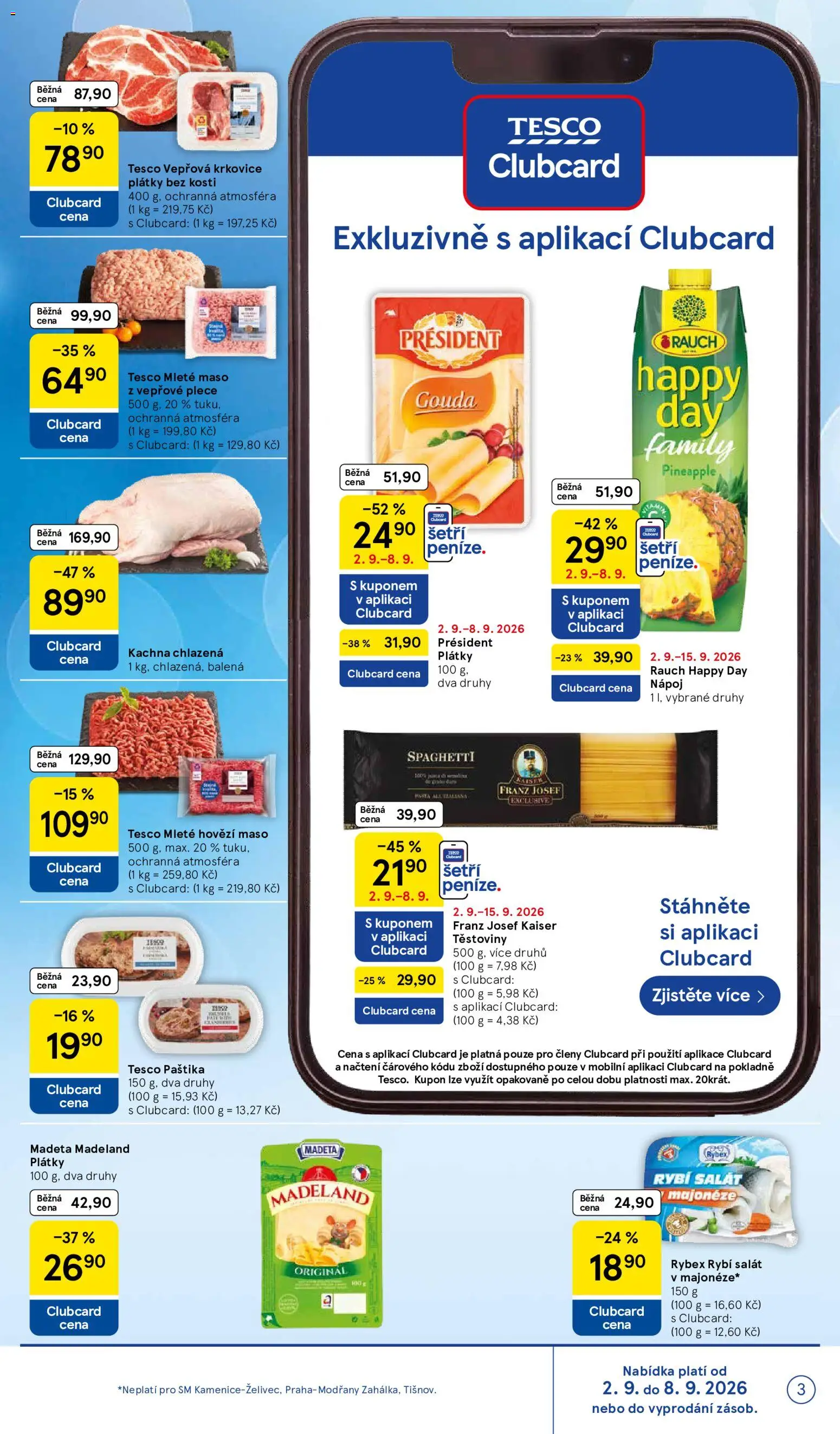Tesco leták - Supermarket od 02.09.2026 | Strana: 3