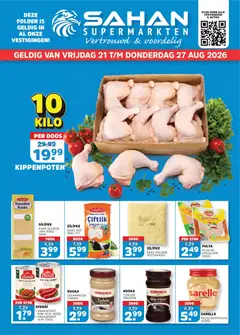 Sahan folder - Voorbeeld van een folder van Sahan, geldig van 21-08-2026