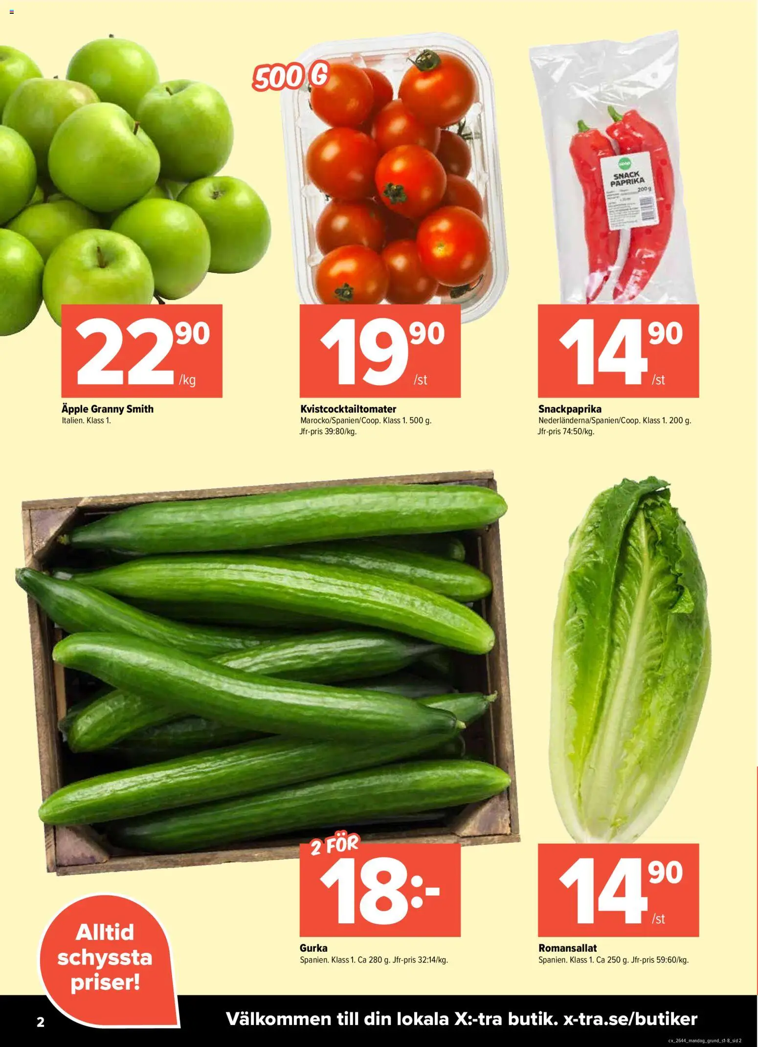 Coop X:-TRA reklamblad aktuell från 26/10/2026 | Sida: 2