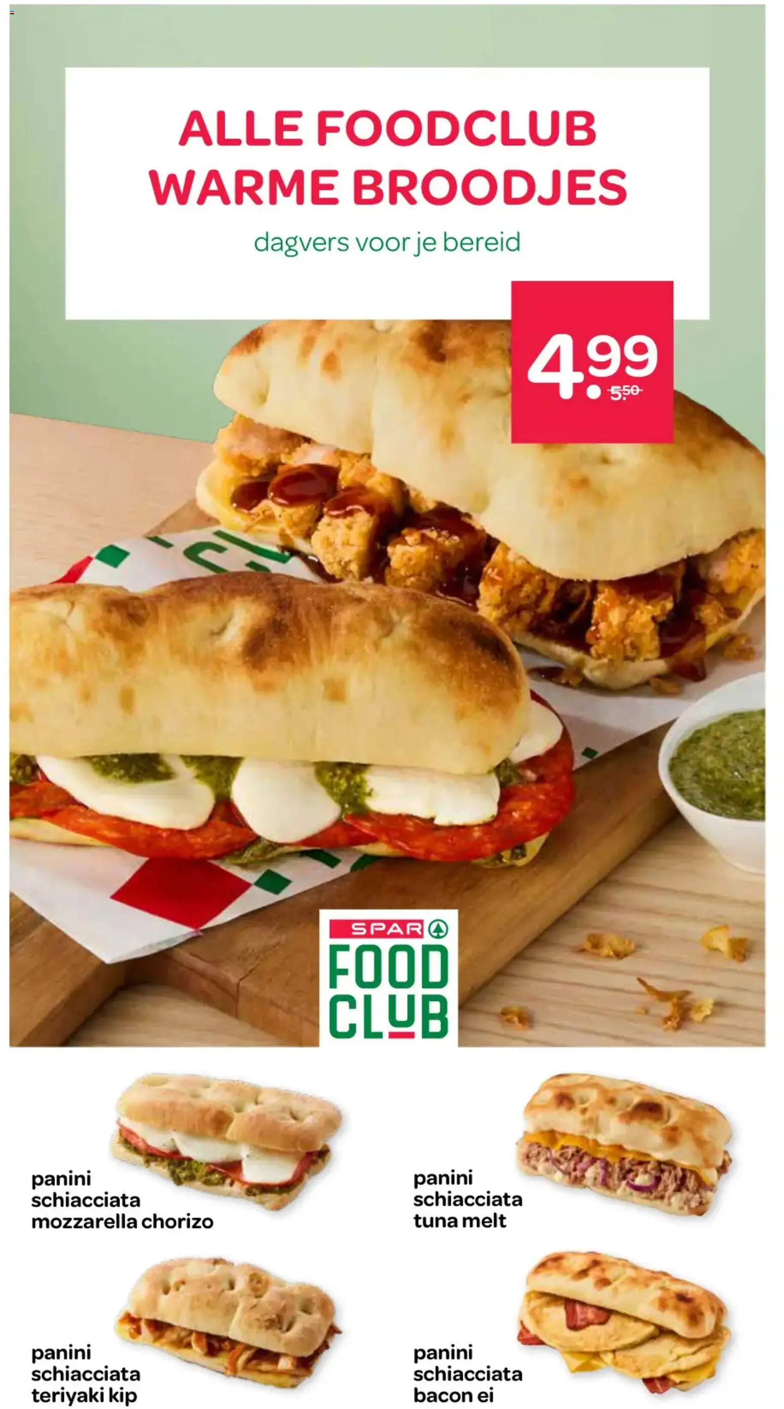{H1} | Pagina: 10 | Producten: Chorizo, Mozzarella, Kip, Broodjes