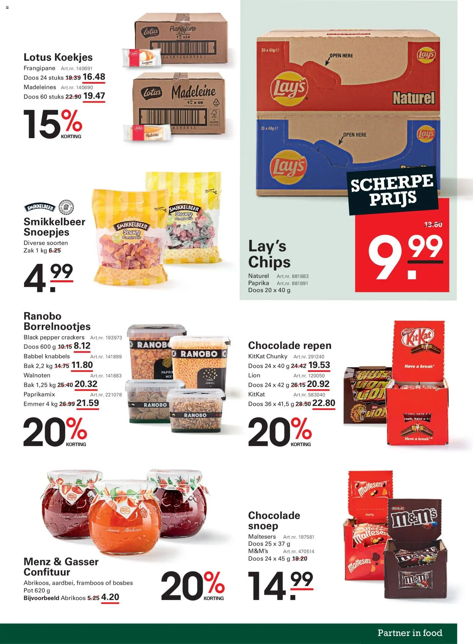 {H1} | Pagina: 13 | Producten: Snoepjes, Chips, Sertés hús, Repen