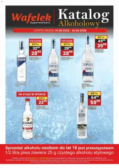 Pogląd oferty "Wafelek gazetka alkoholowa" - ważna od 01.09.2026