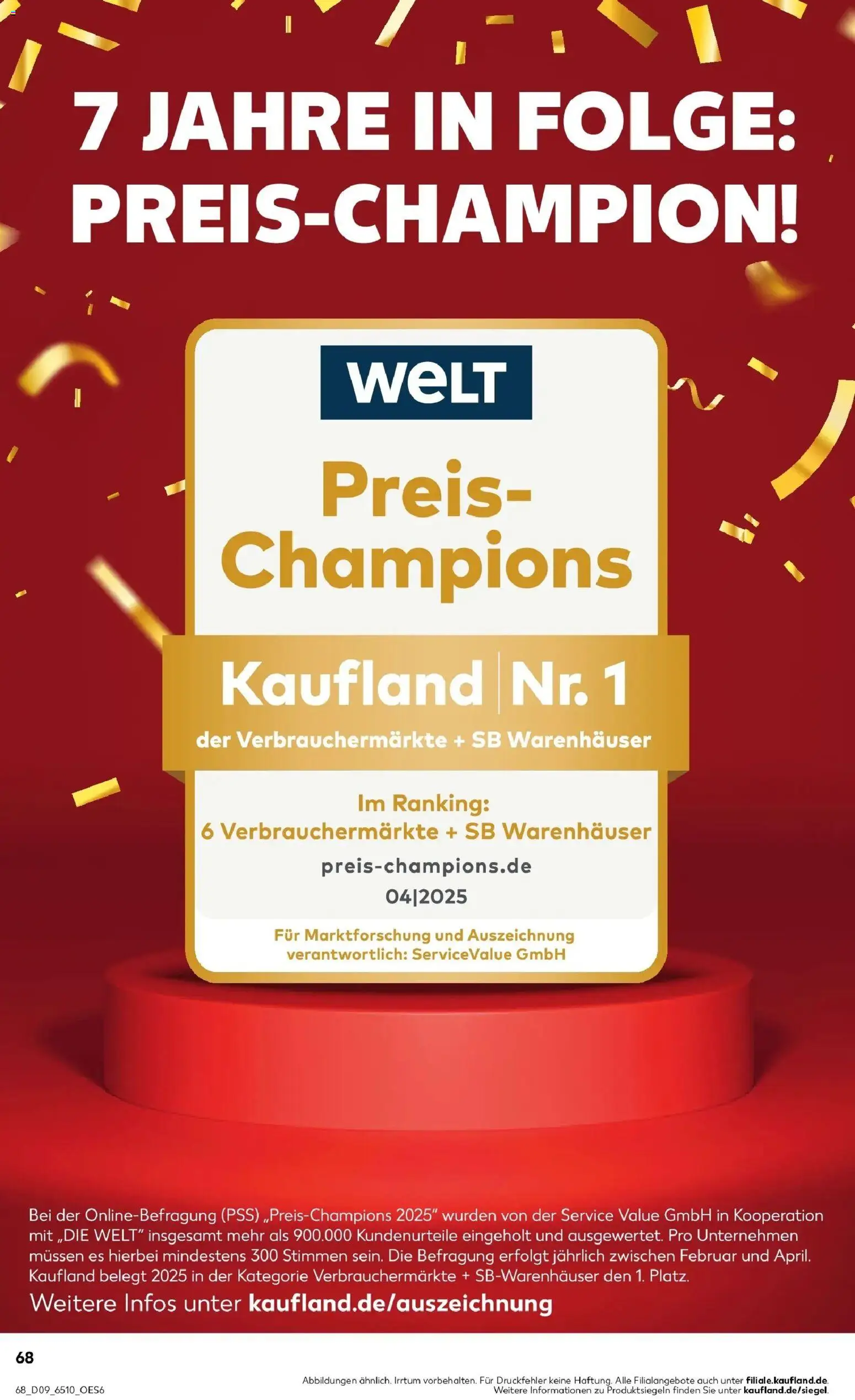 Kaufland prospekt Emmerich Am Rhein	 – gültig ab 26.02.2026 | Seite: 68