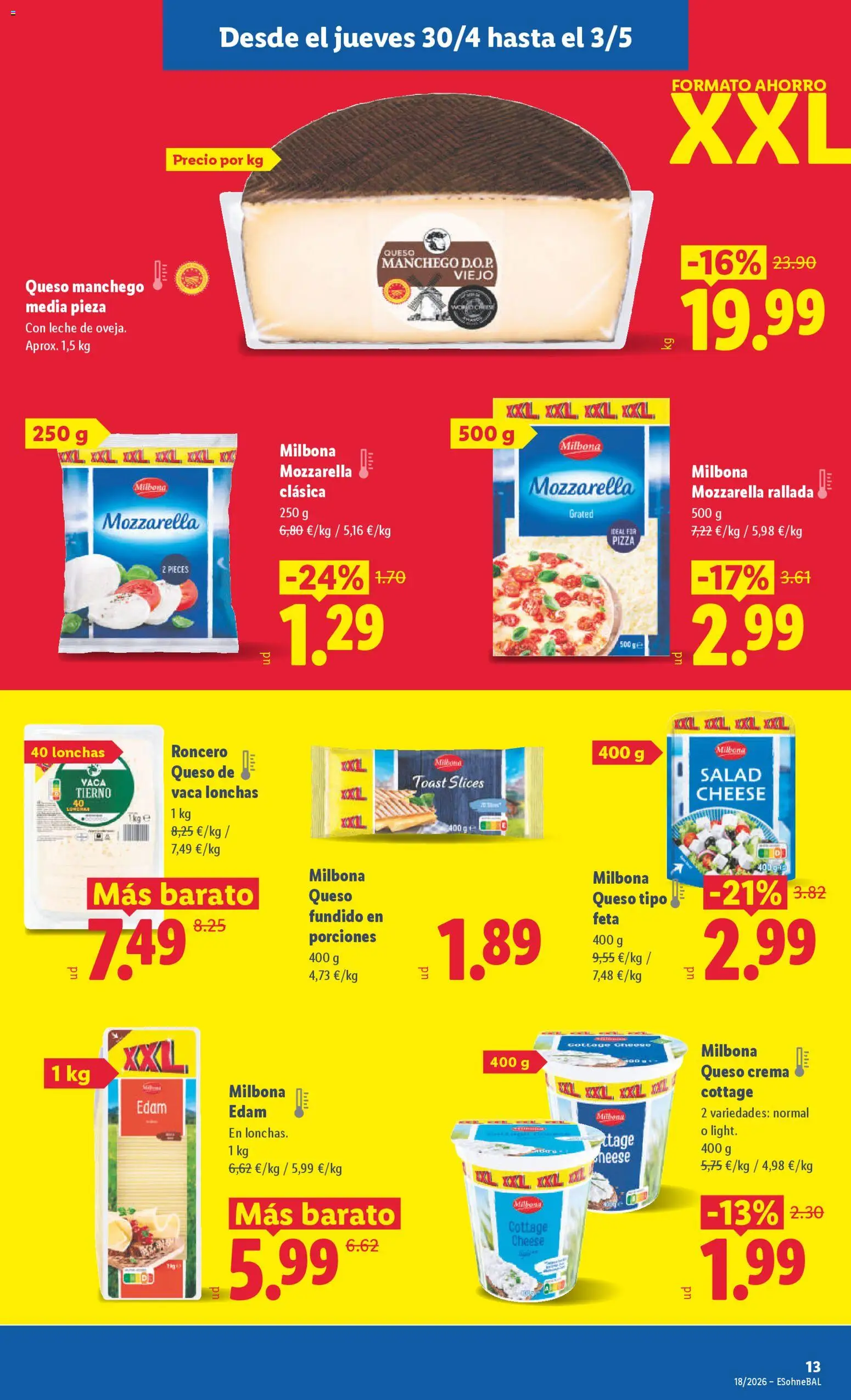 Lidl folleto │ válido desde el 27.04.2026 | Página: 33 | Productos: Γραβάτα, Queso de vaca, Queso, Crema