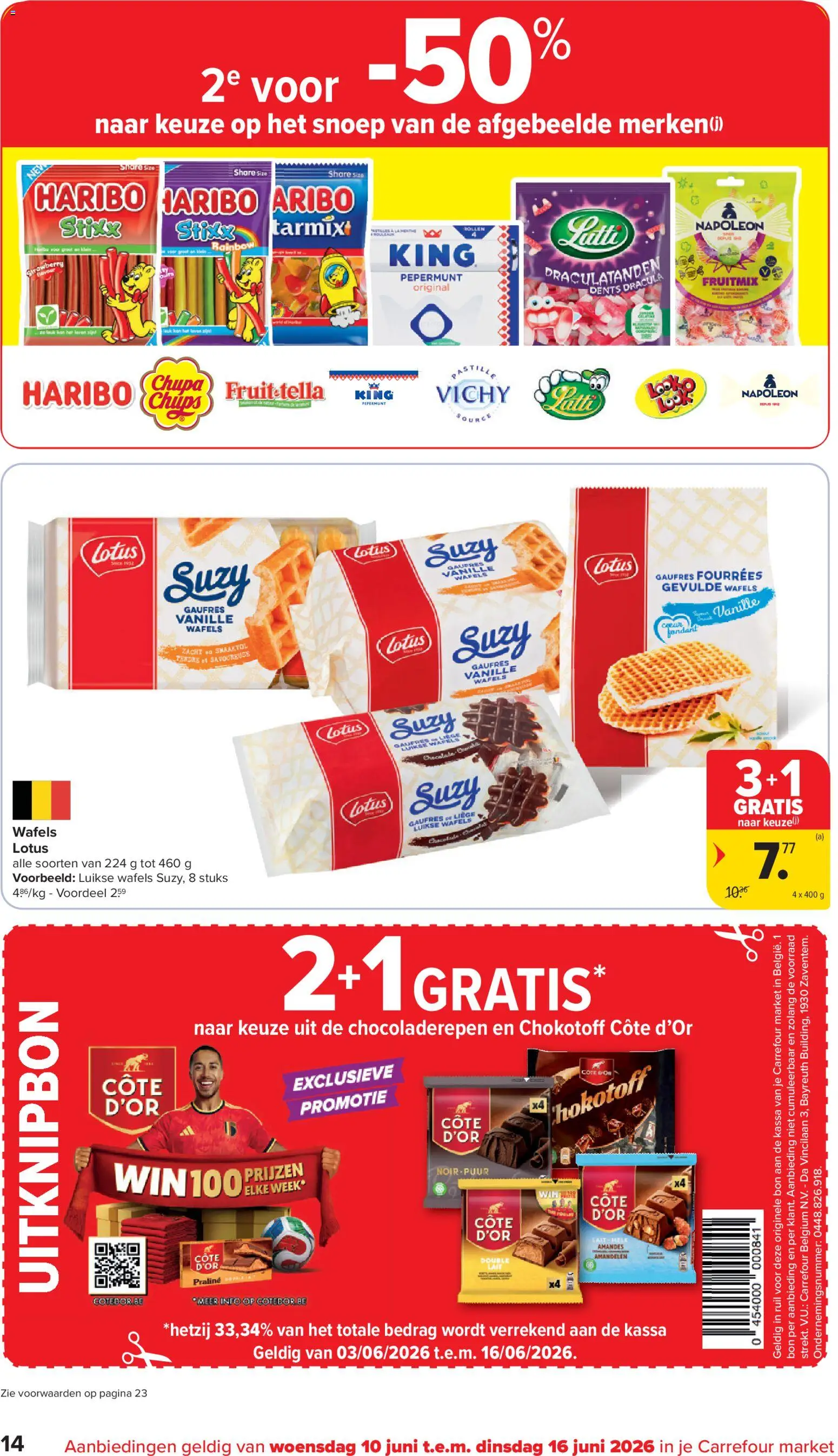 {H1} | Pagina: 14 | Producten: Wafels, Pepermunt, Snoep