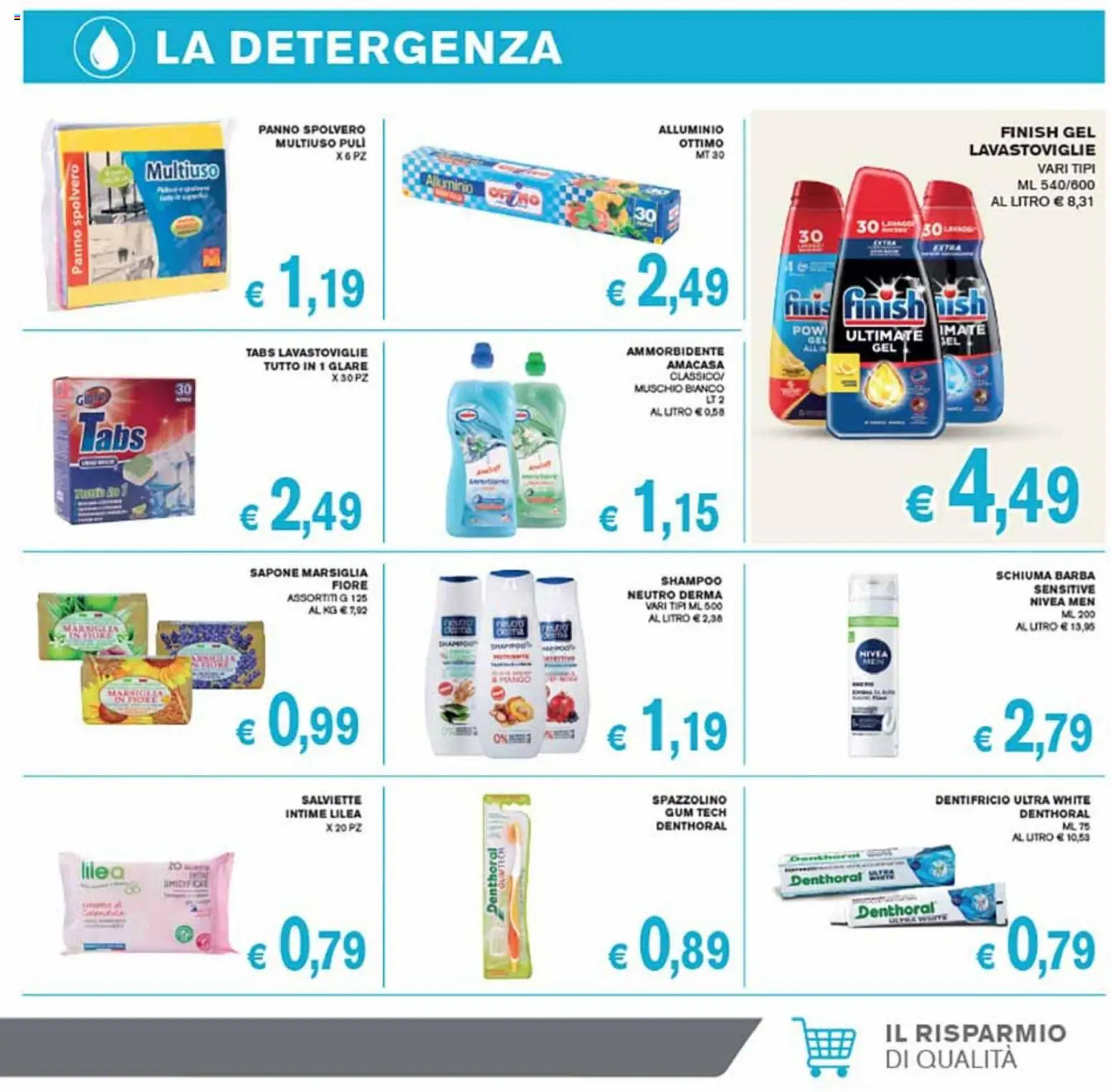 Volantino Coal del 10/09/2026 | Pagina: 11 | Prodotti: Schiuma, Sapone, Dentifricio, Spazzolino