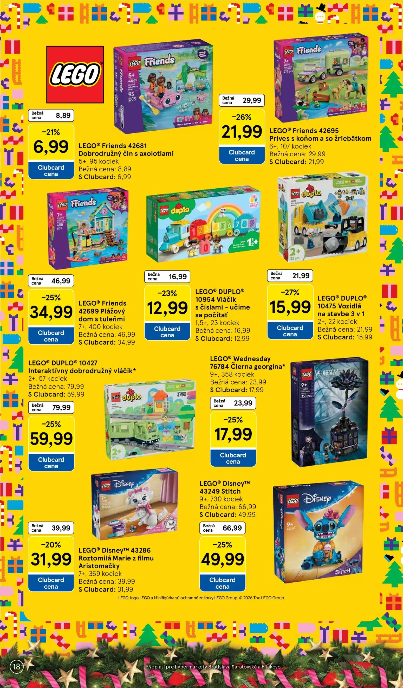 Nové Tesco akcie – leták je platný od 26.10.2026 | Strana: 18