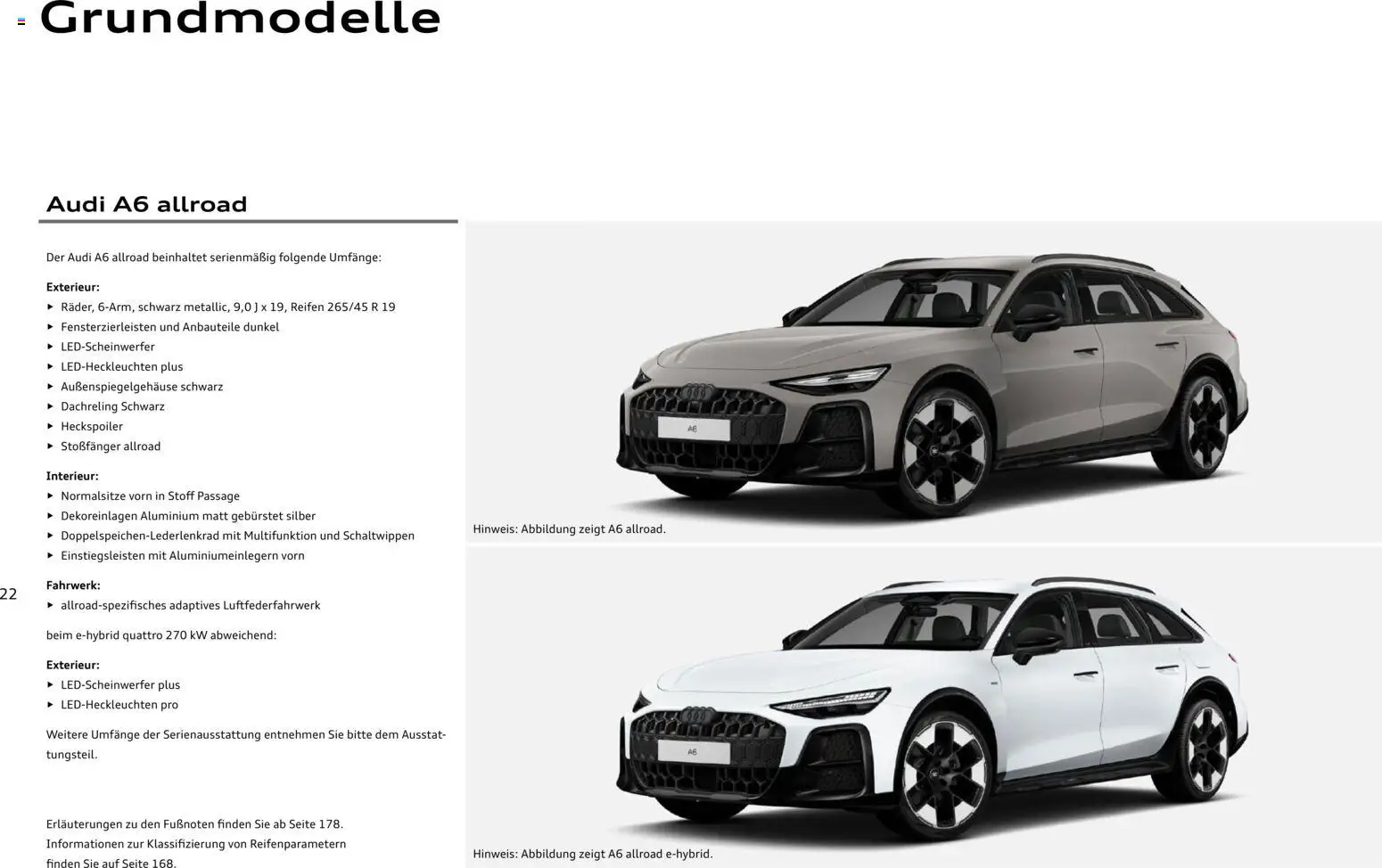 Audi A6 – gültig ab 14.09.2026 | Seite: 22