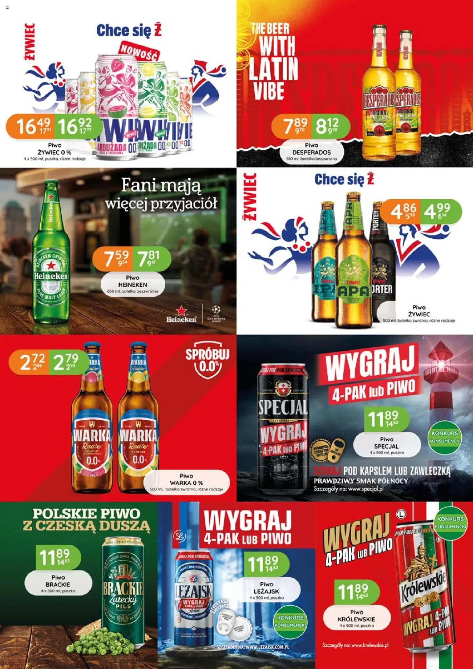 Eurocash gazetka - Katalog Alkoholowy od 01.06.2026 | Strona: 70 | Produkty: Warka, Piwo Warka, Piwo, Heineken