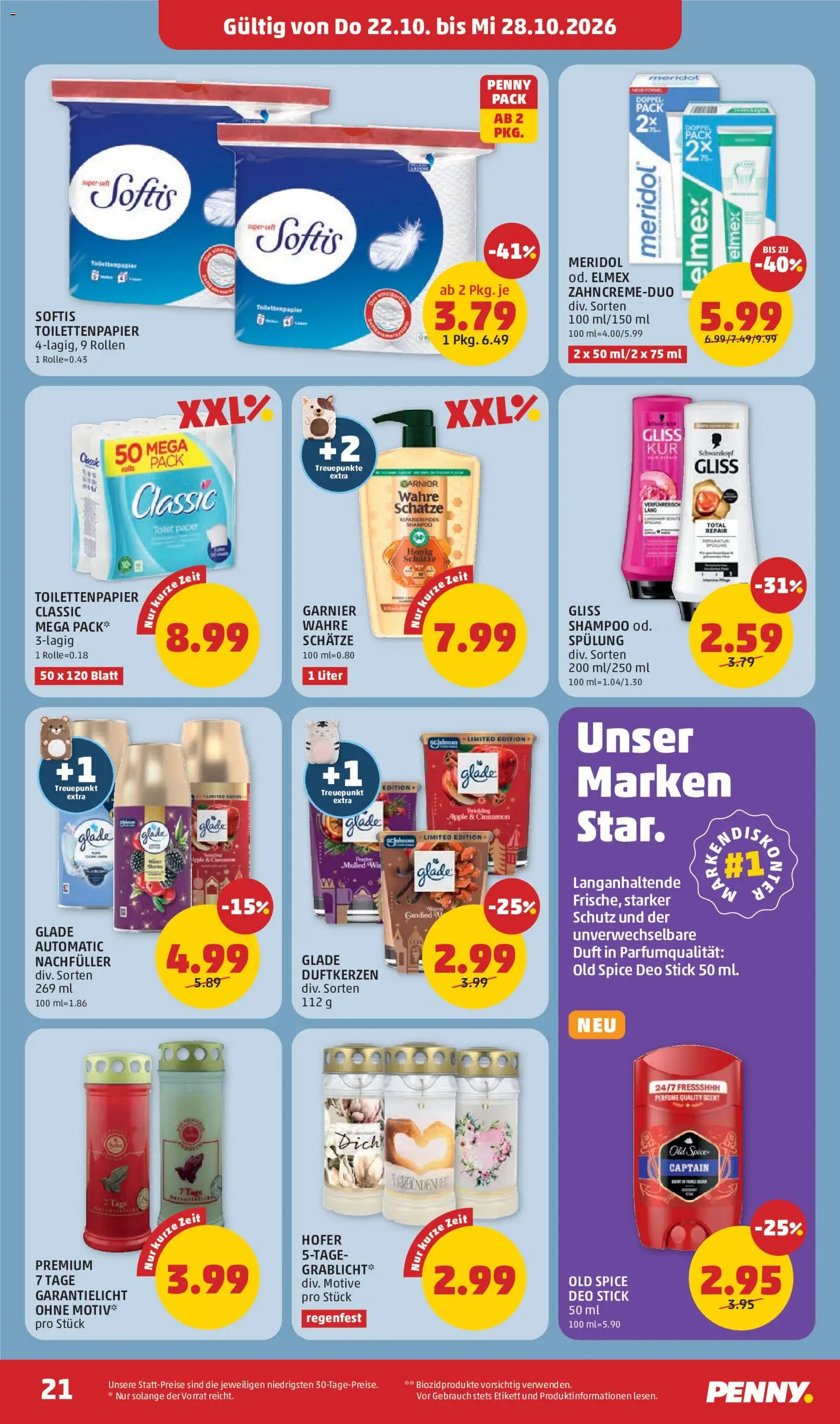 Penny Markt Flugblatt gültig ab 22.10.2026 | Seite: 21